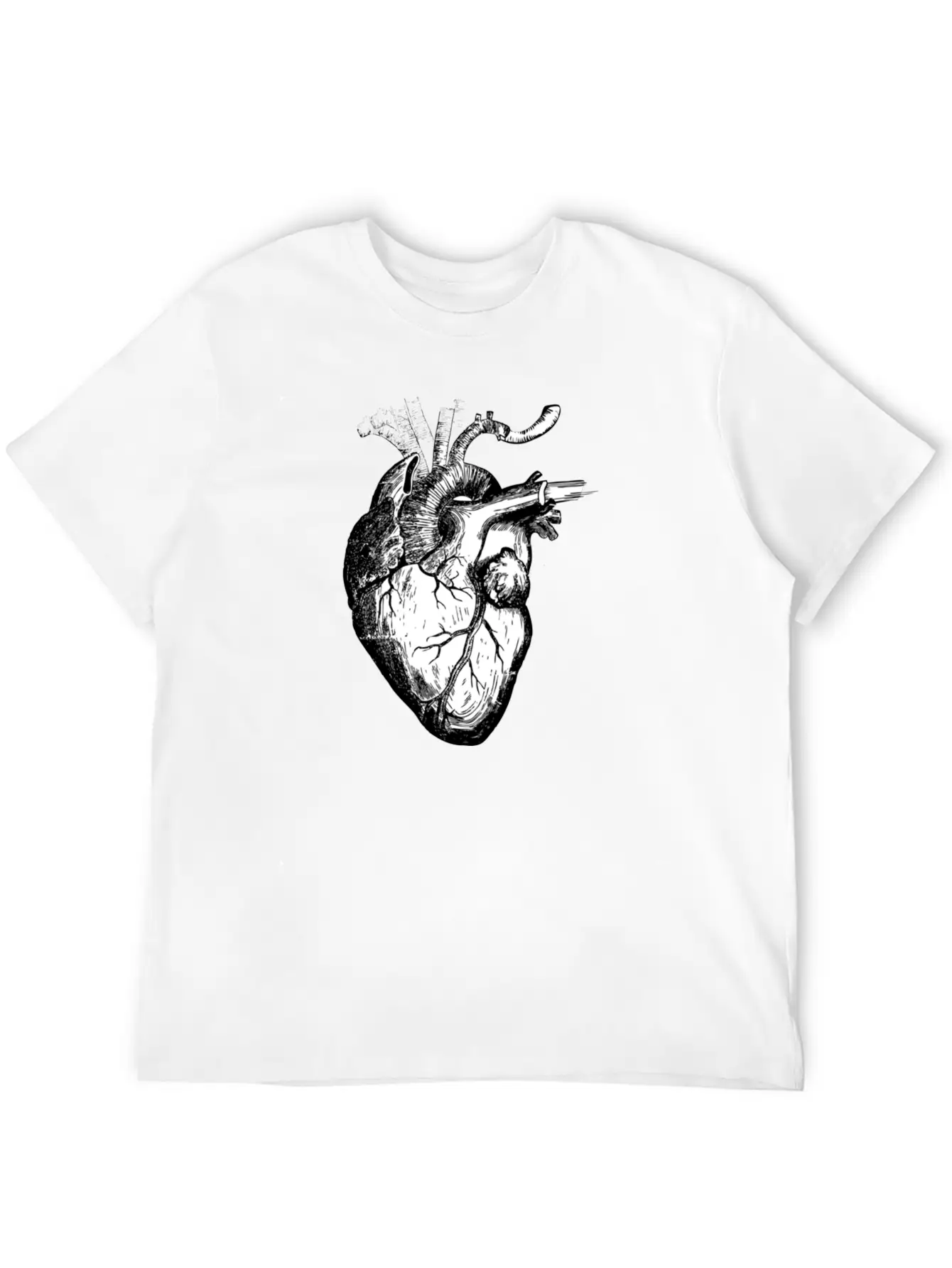 The Human Heart Modern Fit Casual T-Shirt – Clean And Versatile Design