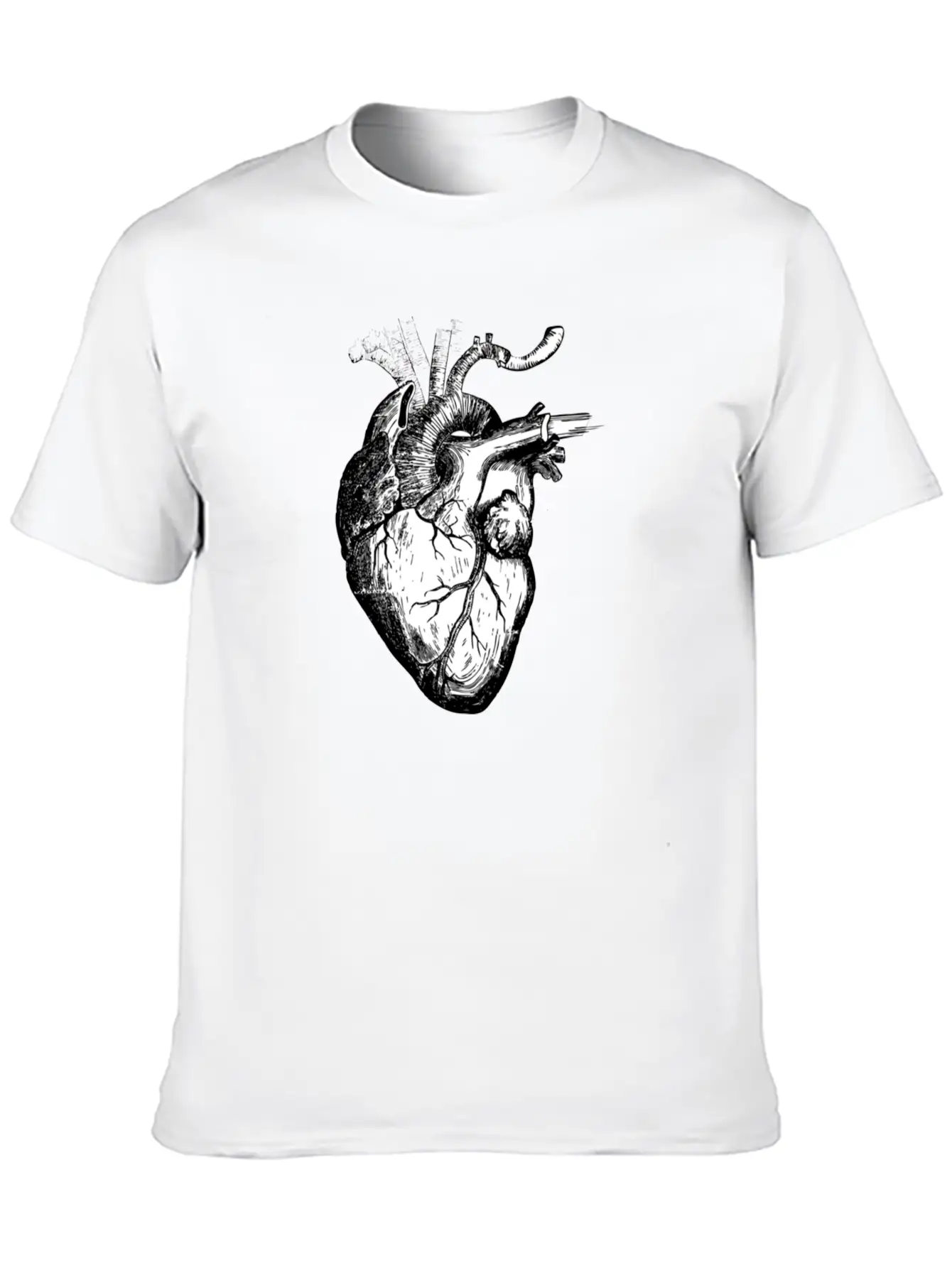 The Human Heart Modern Fit Casual T-Shirt – Clean And Versatile Design