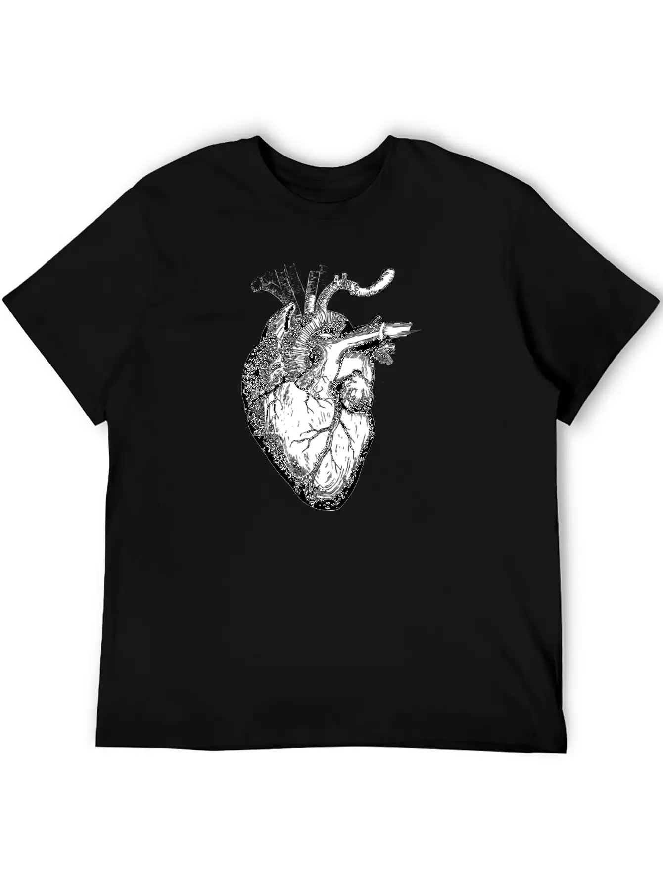 The Human Heart Modern Fit Casual T-Shirt – Clean And Versatile Design