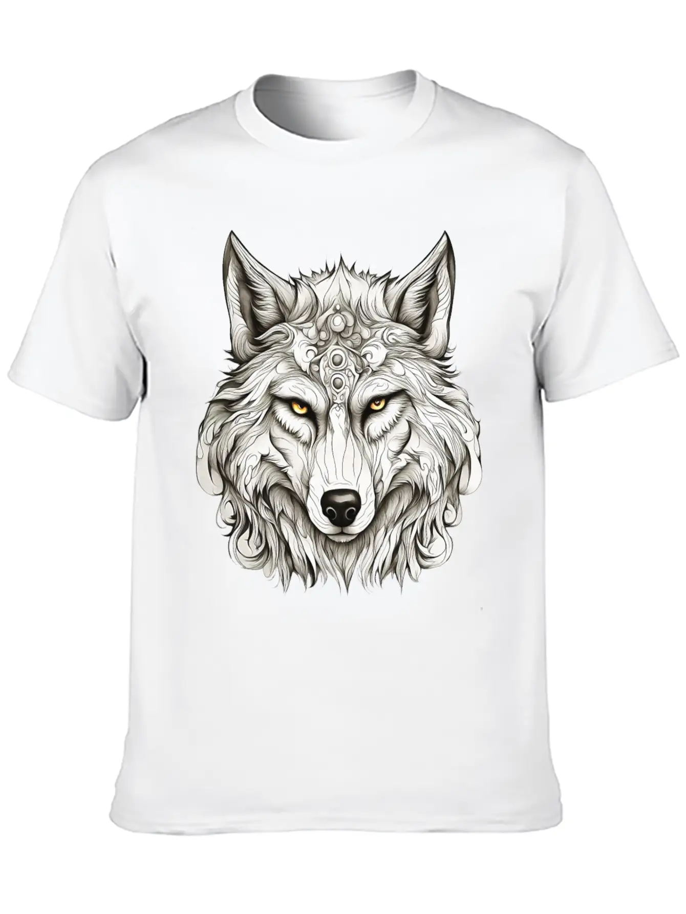 The Hunter Wolf Comfortable Minimalist Graphic Tee – Summer Style Essential