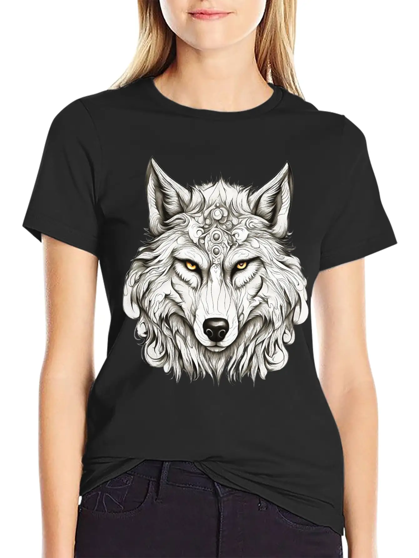 The Hunter Wolf Comfortable Minimalist Graphic Tee – Summer Style Essential