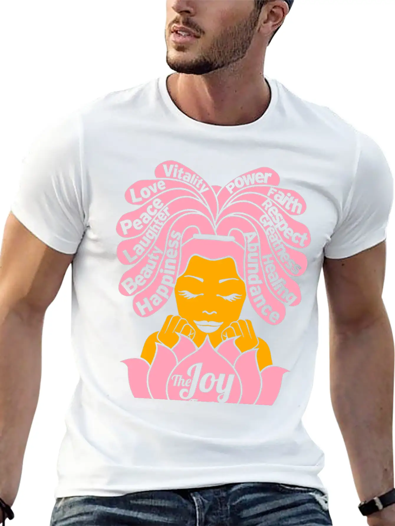 The Joy Factor Of Many Colors Relaxed Everyday Tee – Lightweight And Durable Cotton