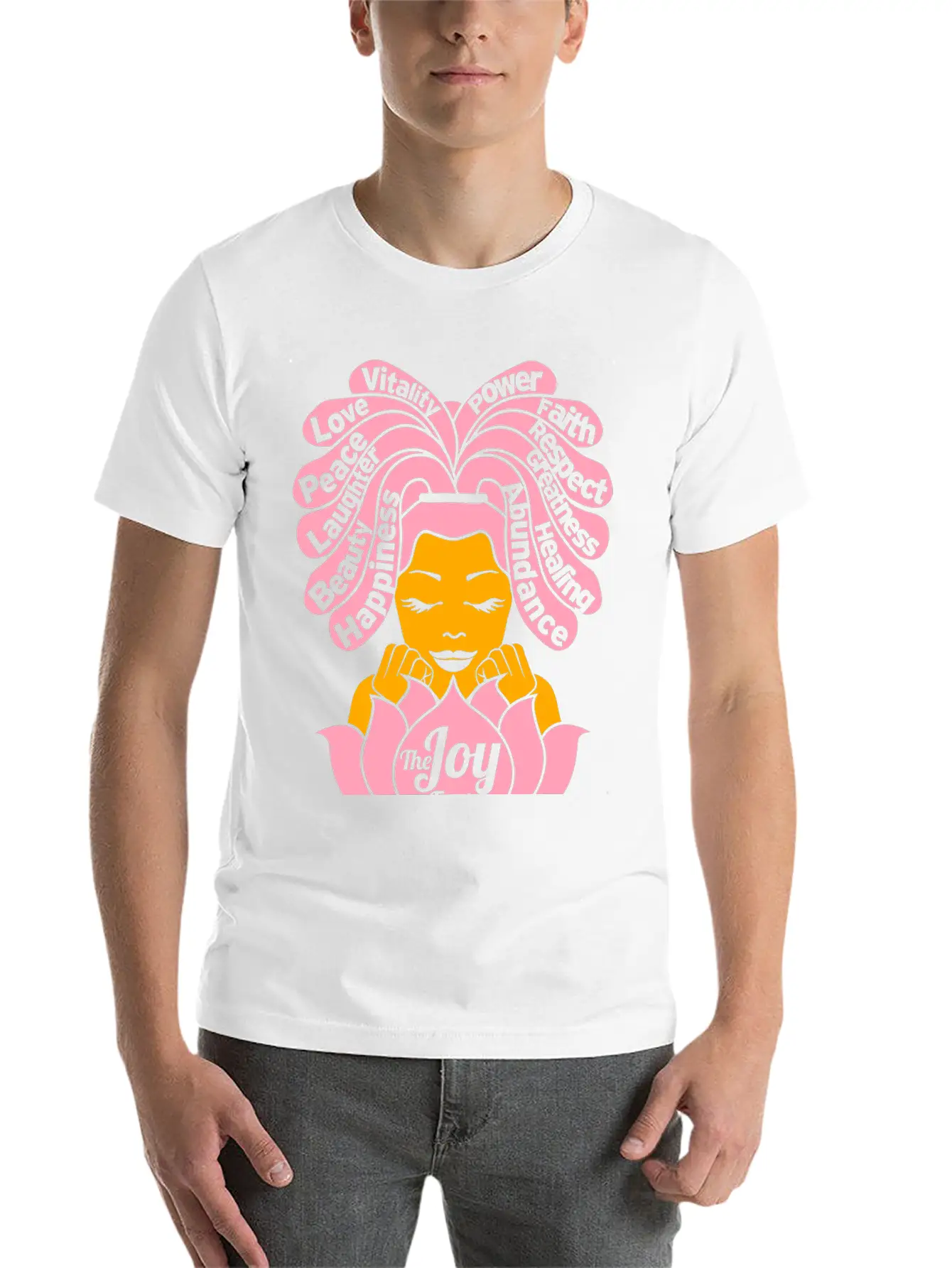 The Joy Factor Of Many Colors Relaxed Everyday Tee – Lightweight And Durable Cotton