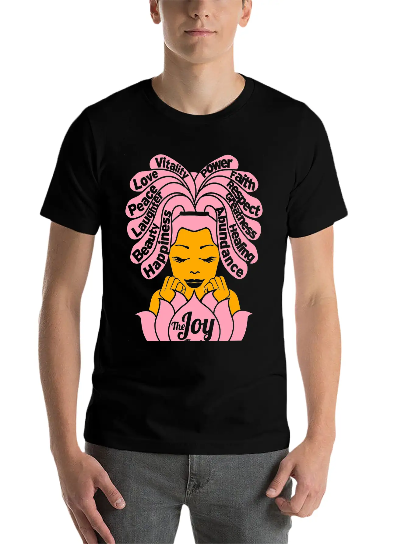 The Joy Factor Of Many Colors Relaxed Everyday Tee – Lightweight And Durable Cotton