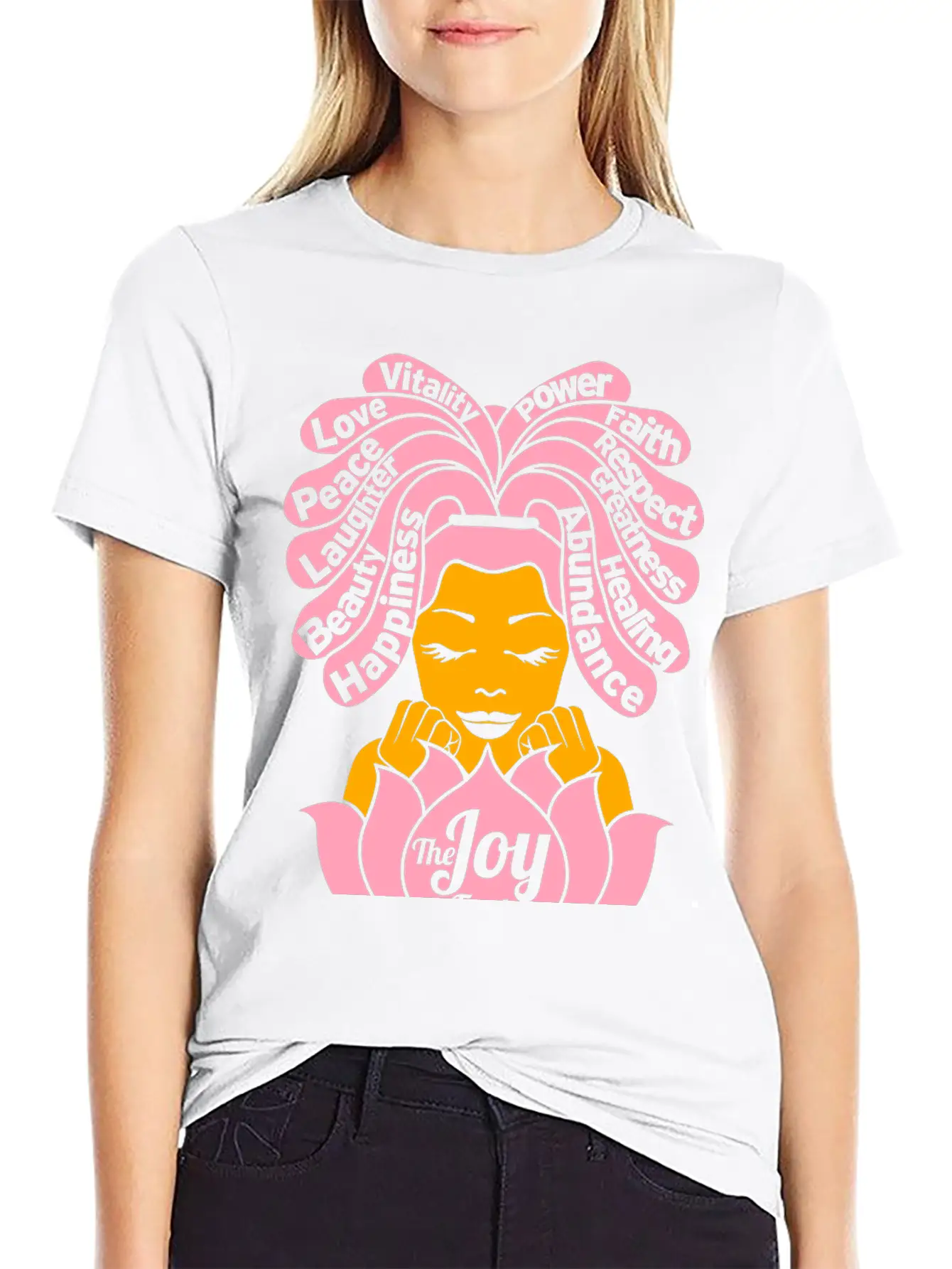 The Joy Factor Of Many Colors Relaxed Everyday Tee – Lightweight And Durable Cotton