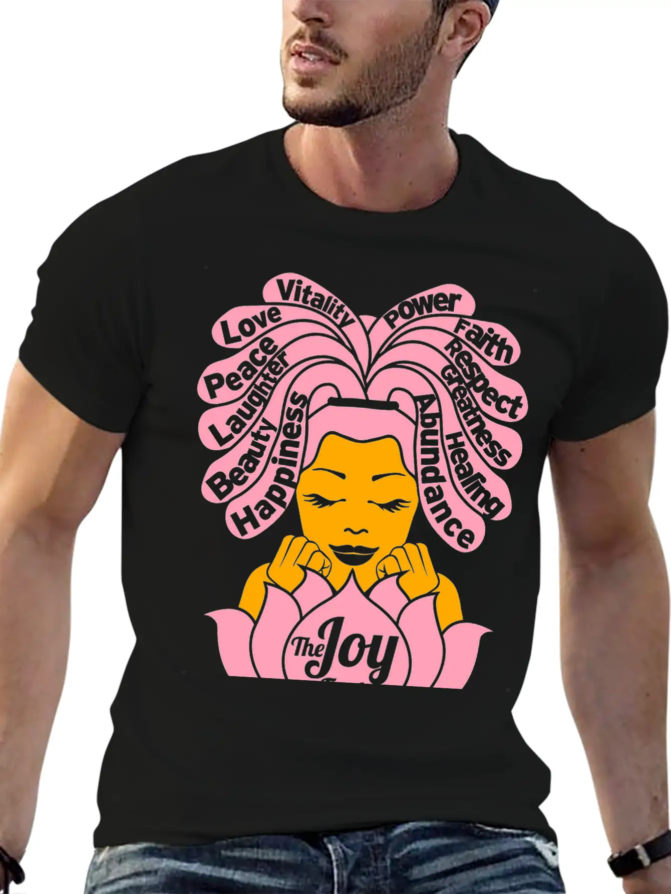 The Joy Factor Of Many Colors Relaxed Everyday Tee – Lightweight And Durable Cotton
