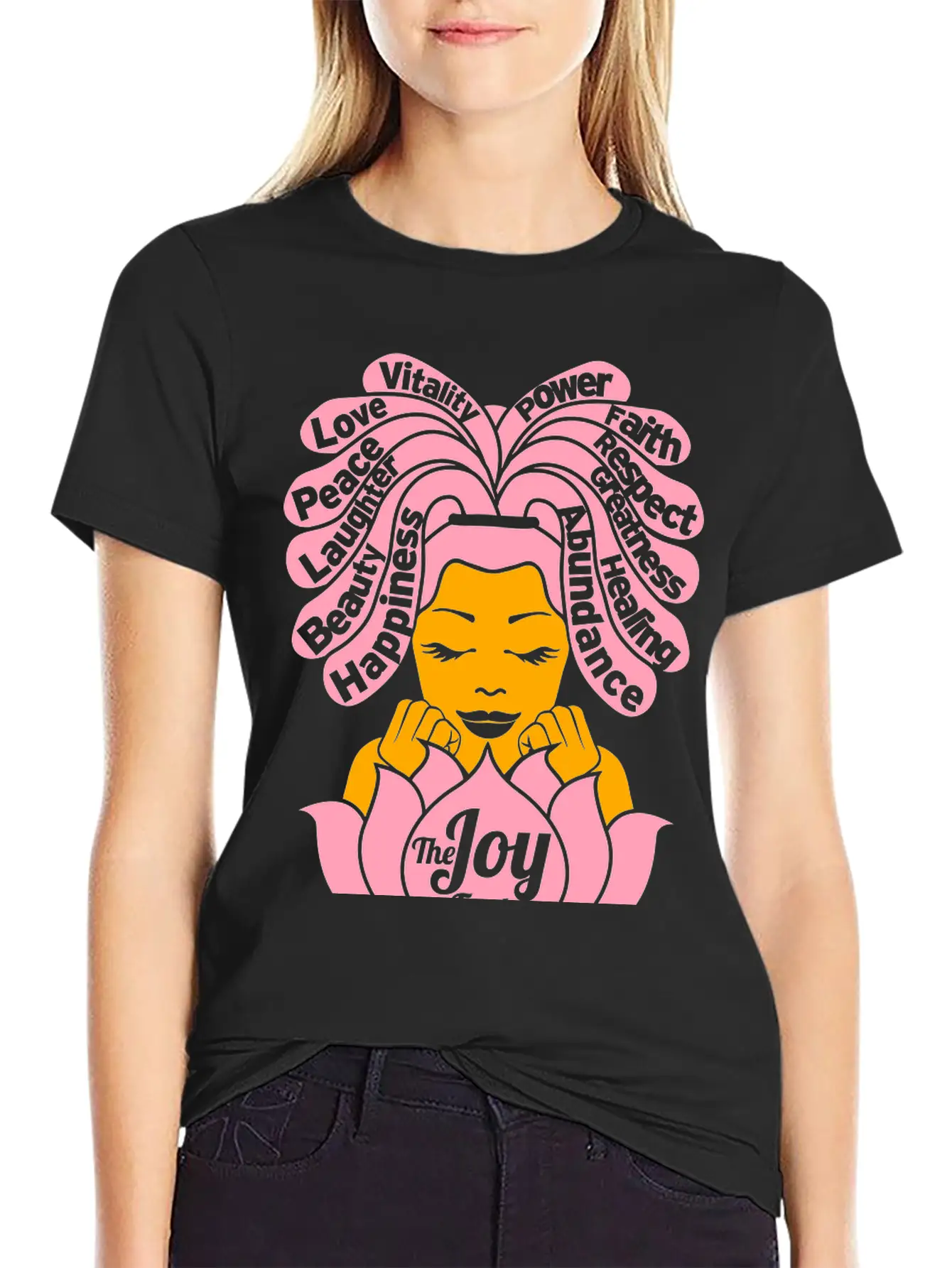 The Joy Factor Of Many Colors Relaxed Everyday Tee – Lightweight And Durable Cotton