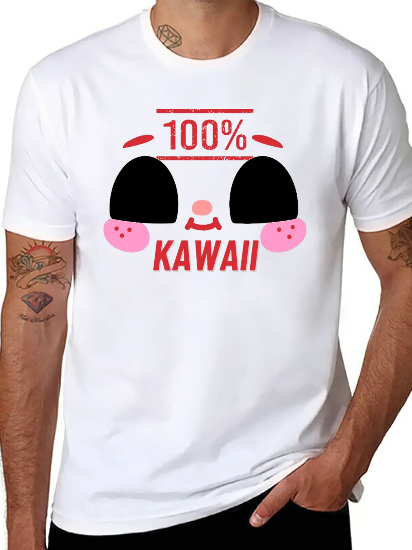 The Kawaii Watercolor Relaxed Everyday Tee – Lightweight And Durable Cotton