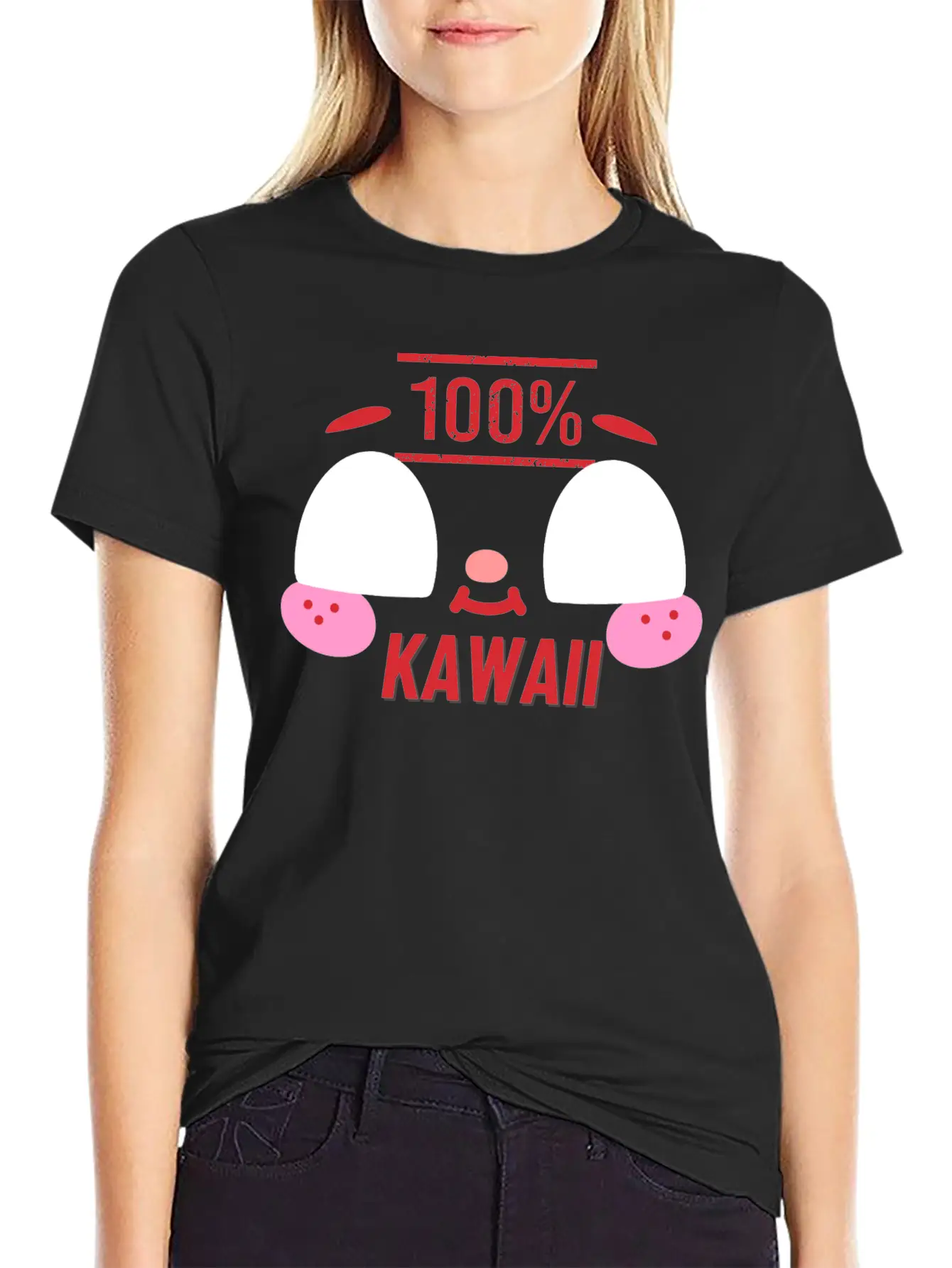 The Kawaii Watercolor Relaxed Everyday Tee – Lightweight And Durable Cotton