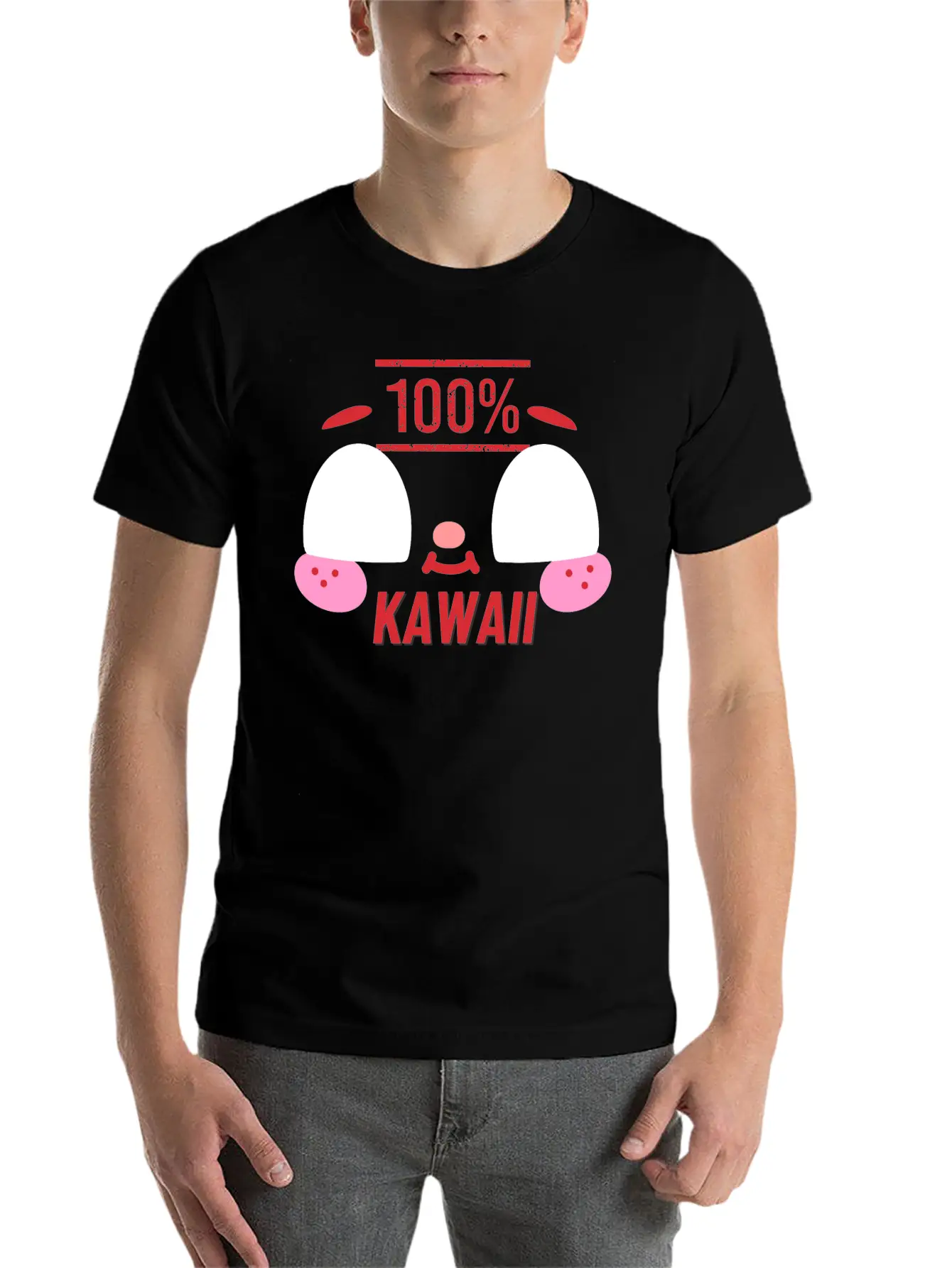 The Kawaii Watercolor Relaxed Everyday Tee – Lightweight And Durable Cotton
