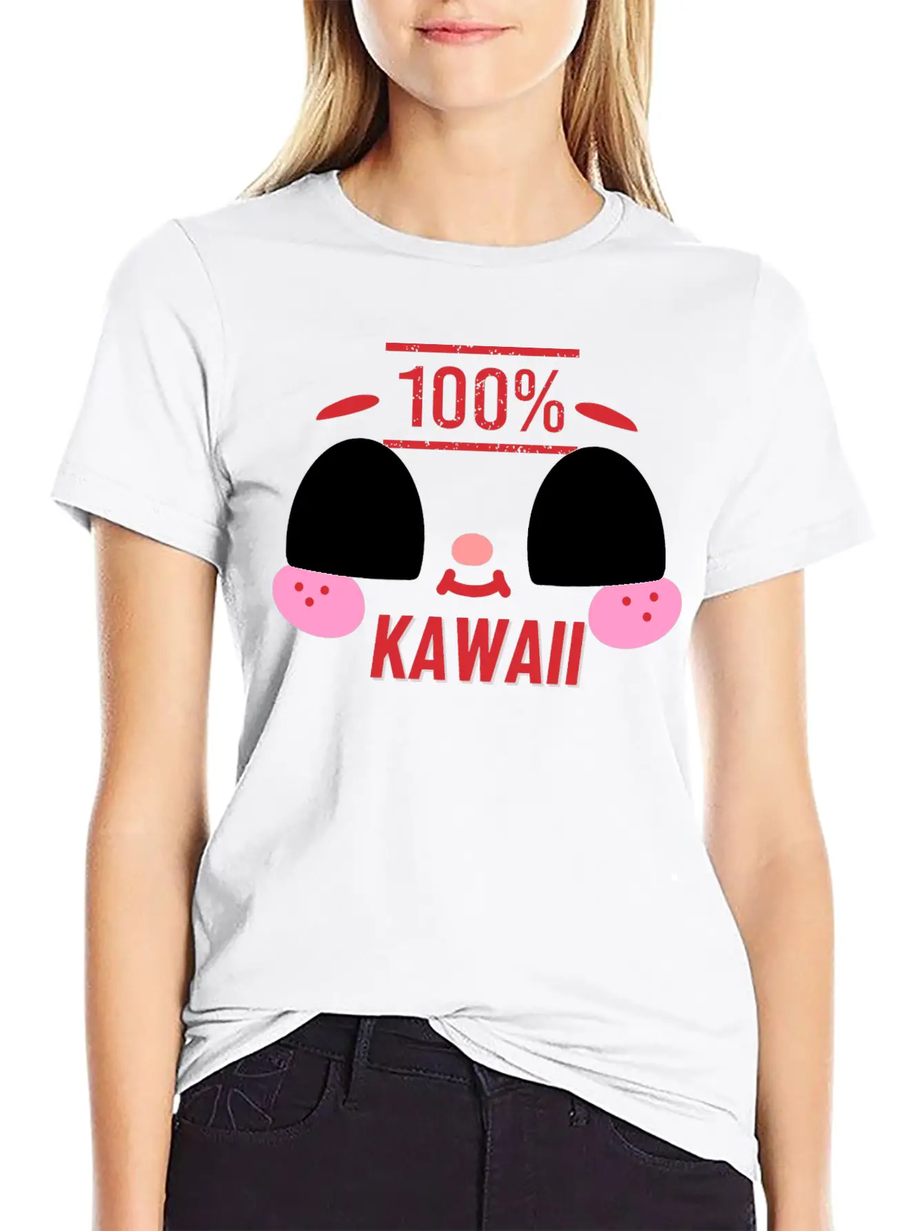 The Kawaii Watercolor Relaxed Everyday Tee – Lightweight And Durable Cotton