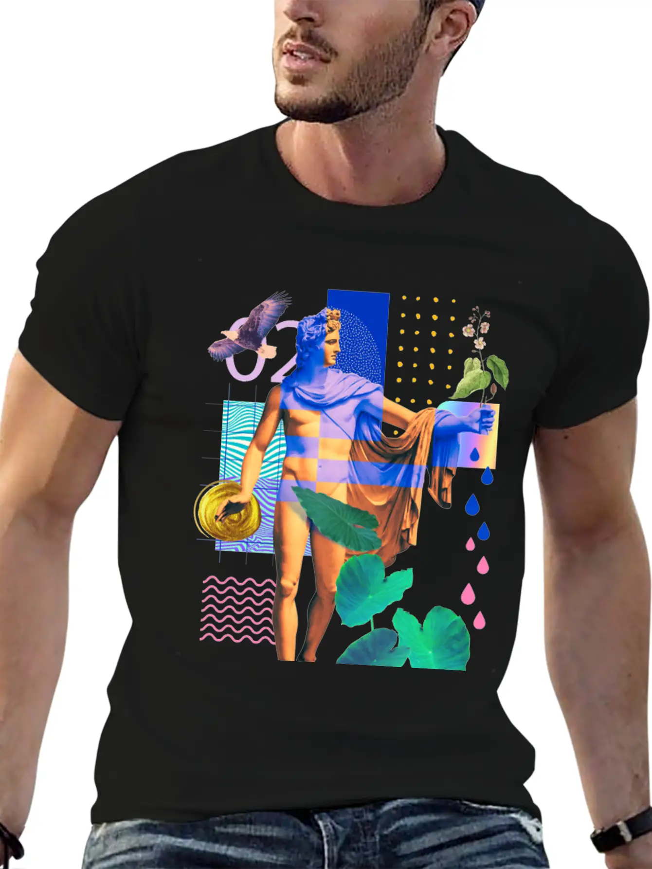 The King Leaf Lightweight Cotton T-Shirt – Daily Comfort Graphic Shirt