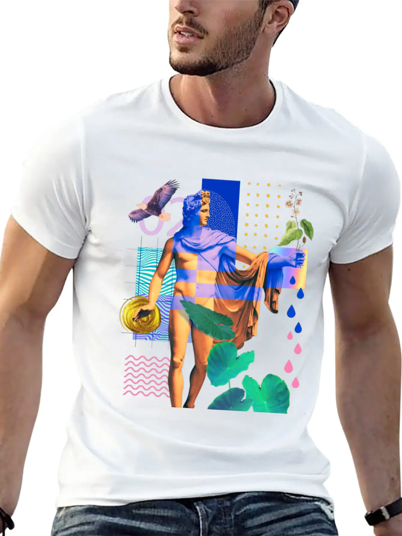 The King Leaf Lightweight Cotton T-Shirt – Daily Comfort Graphic Shirt