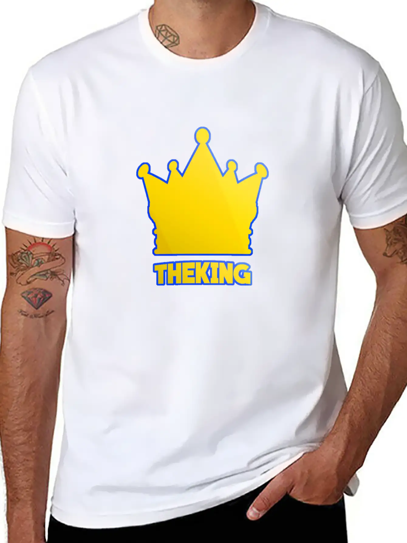 The Kings Soft Cotton Short Sleeve Tee – Unisex Wardrobe Staple