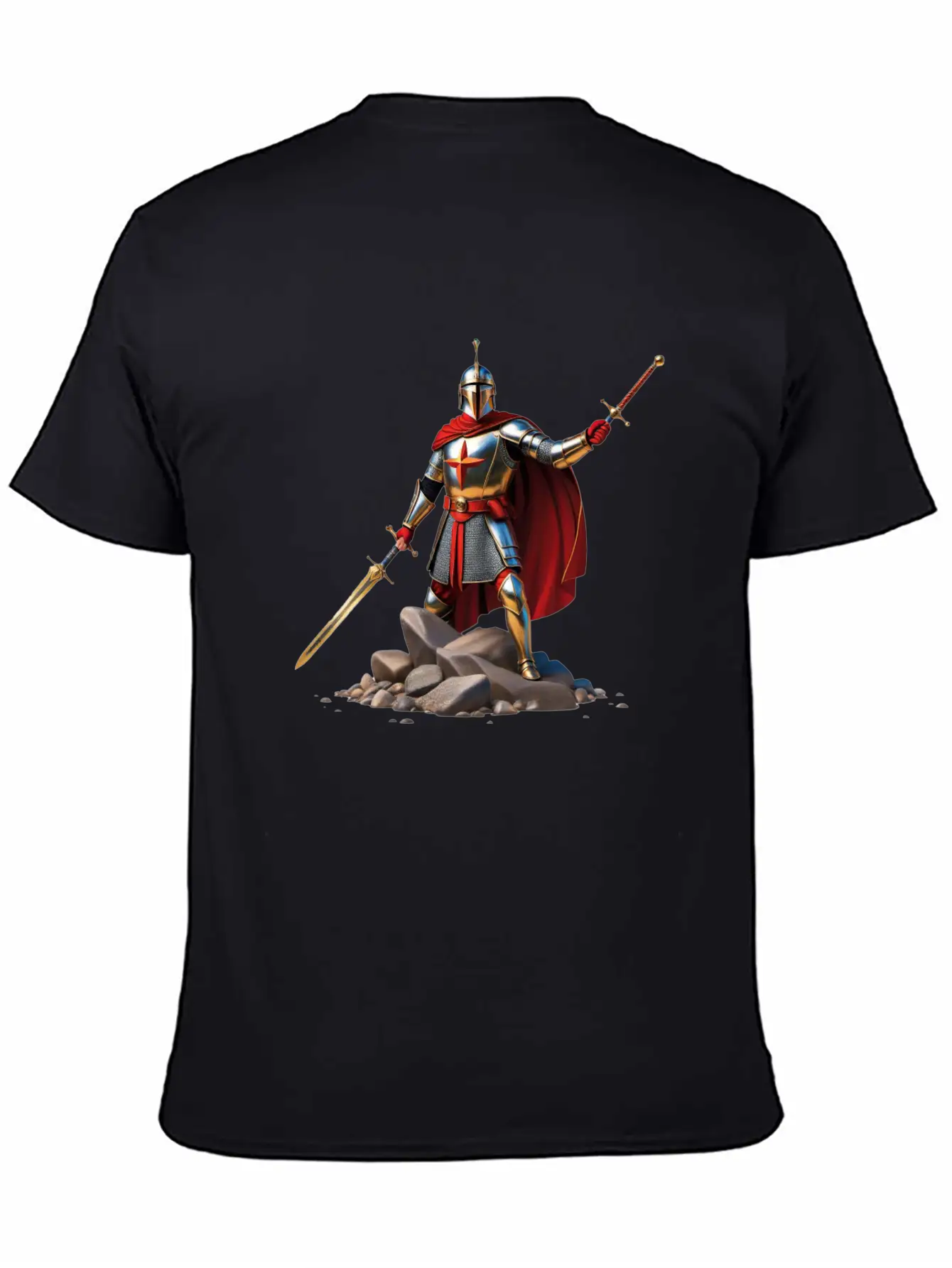 The Knight's Path Lightweight Cotton T-Shirt – Daily Comfort Graphic Shirt