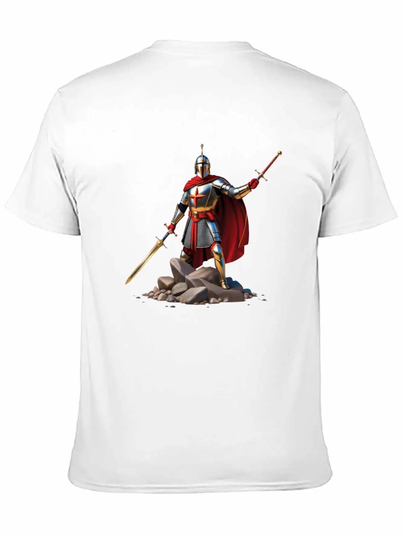 The Knight's Path Lightweight Cotton T-Shirt – Daily Comfort Graphic Shirt