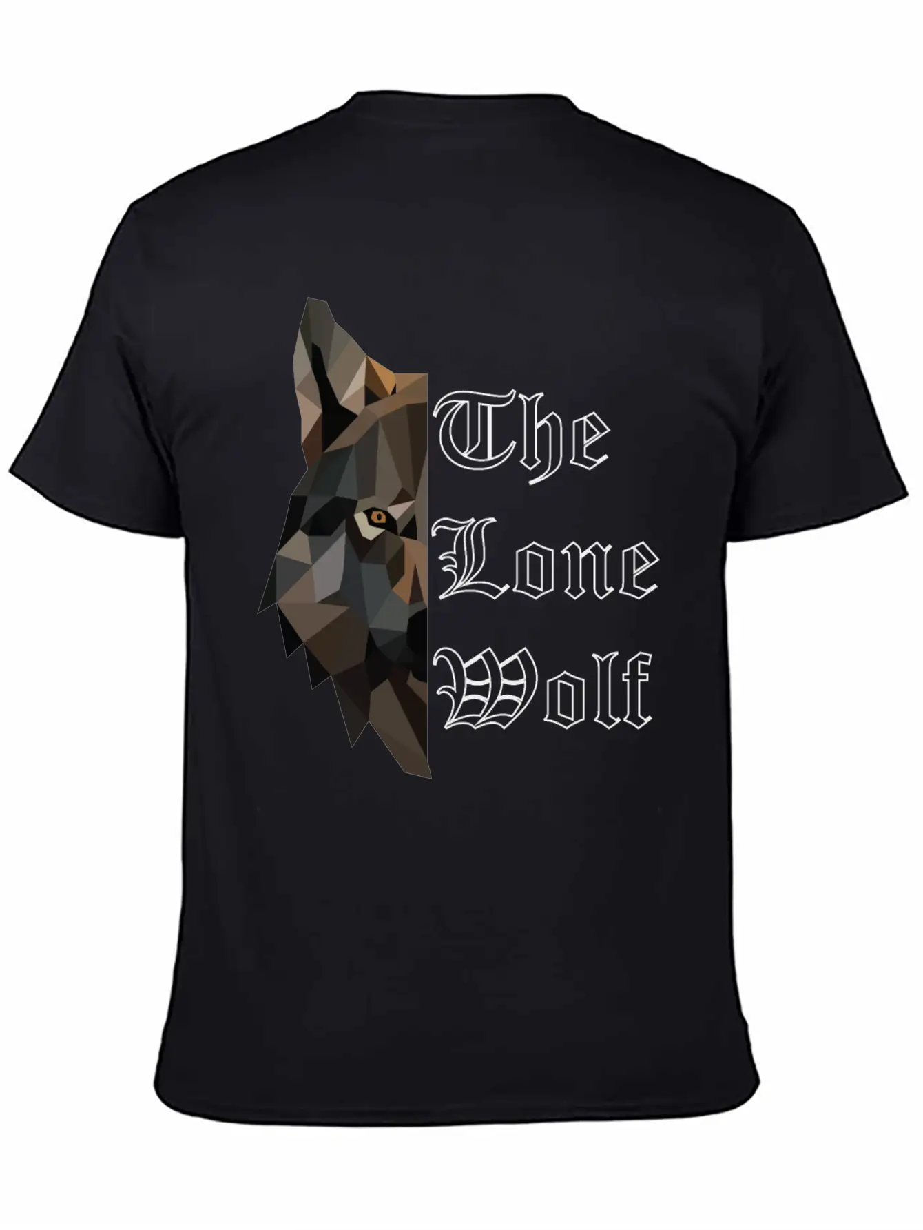 The Lone Wolf Lightweight Cotton T-Shirt – Daily Comfort Graphic Shirt