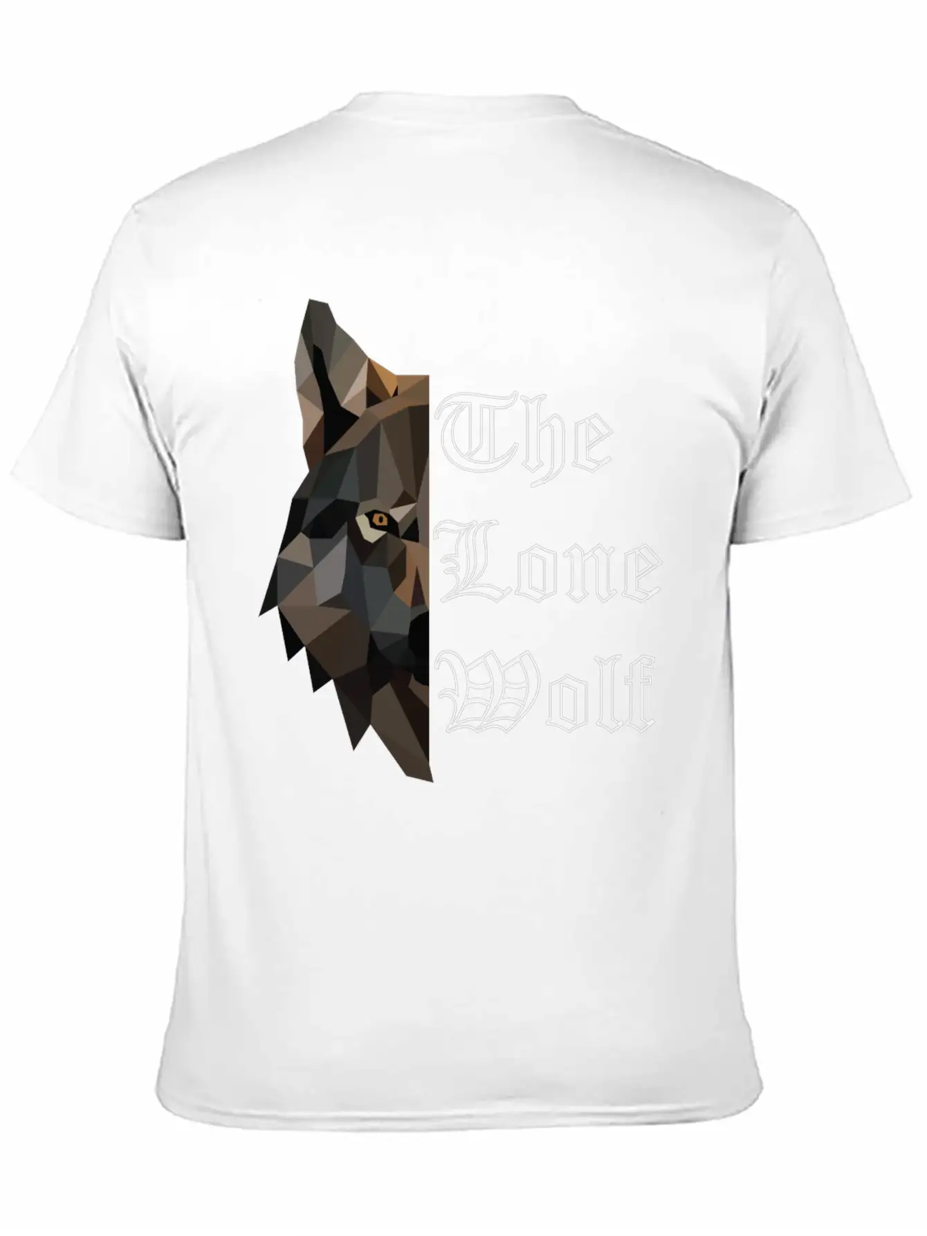 The Lone Wolf Lightweight Cotton T-Shirt – Daily Comfort Graphic Shirt