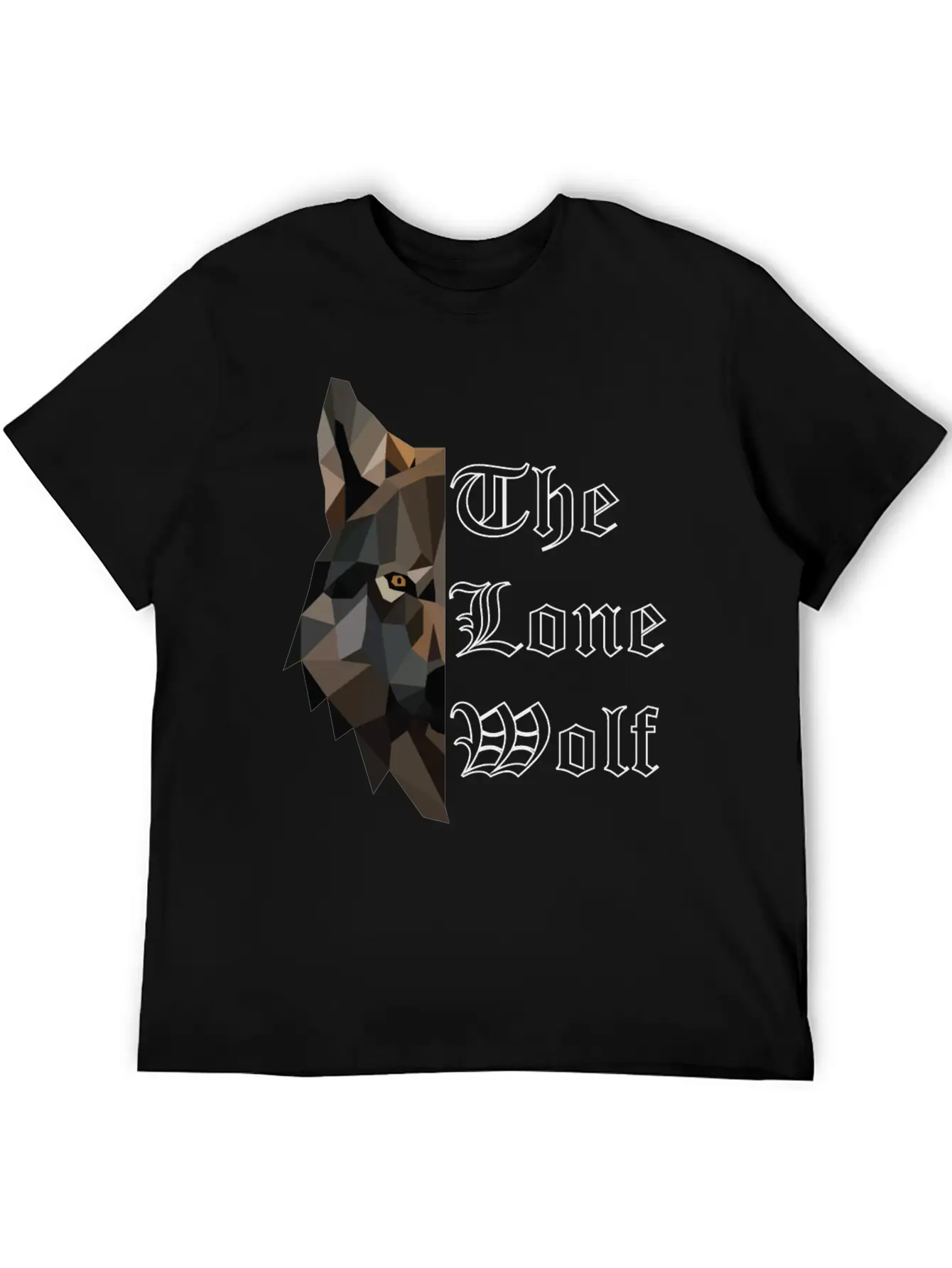 The Lone Wolf Lightweight Cotton T-Shirt – Daily Comfort Graphic Shirt