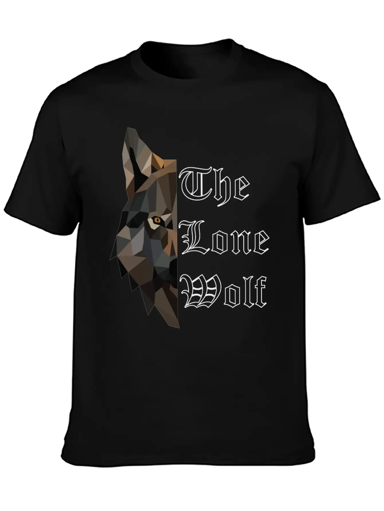 The Lone Wolf Lightweight Cotton T-Shirt – Daily Comfort Graphic Shirt