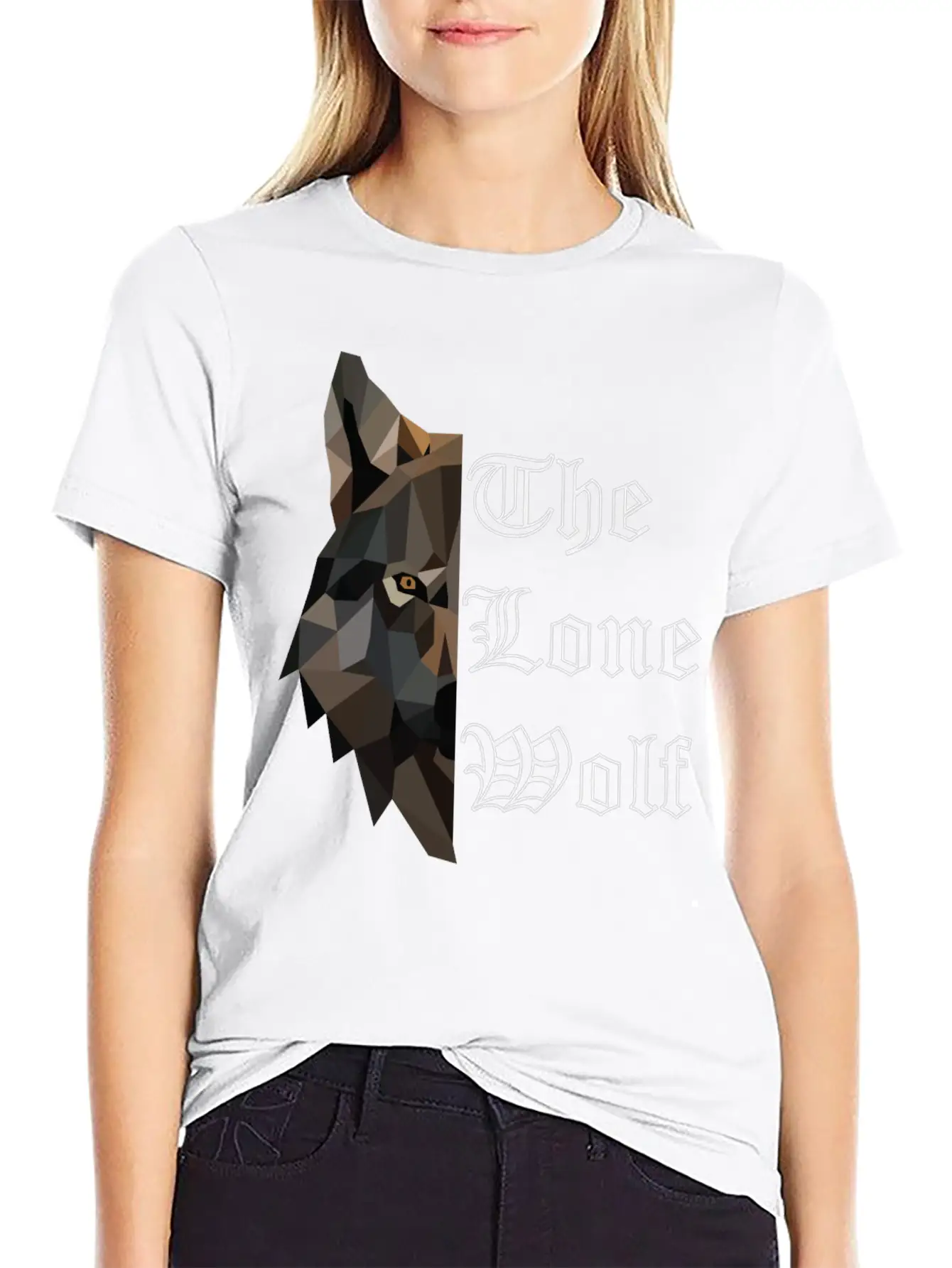 The Lone Wolf Lightweight Cotton T-Shirt – Daily Comfort Graphic Shirt
