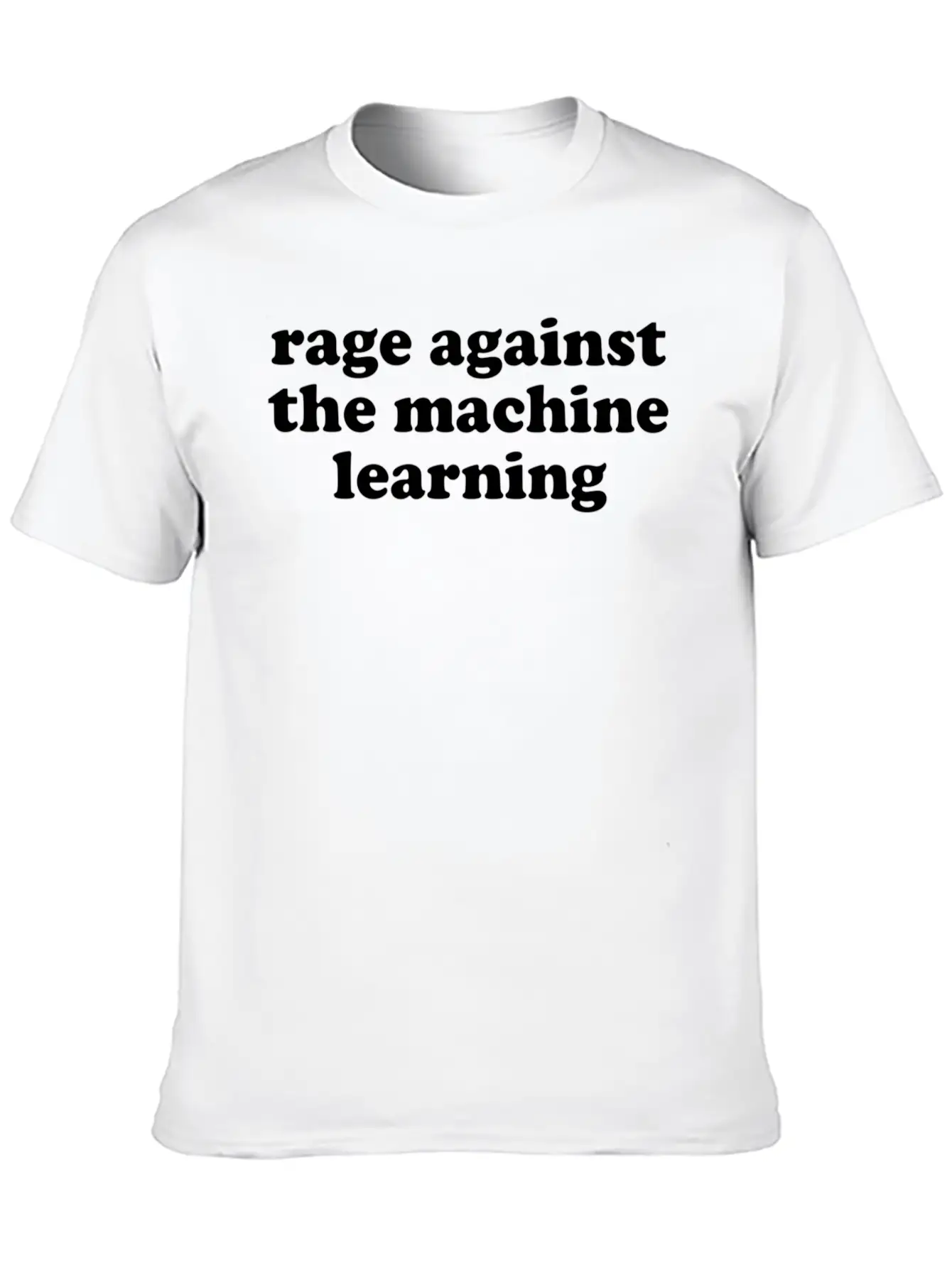The Machine Learning Rage Against Stylish Everyday T-Shirt – Unisex Basic Cotton Tee