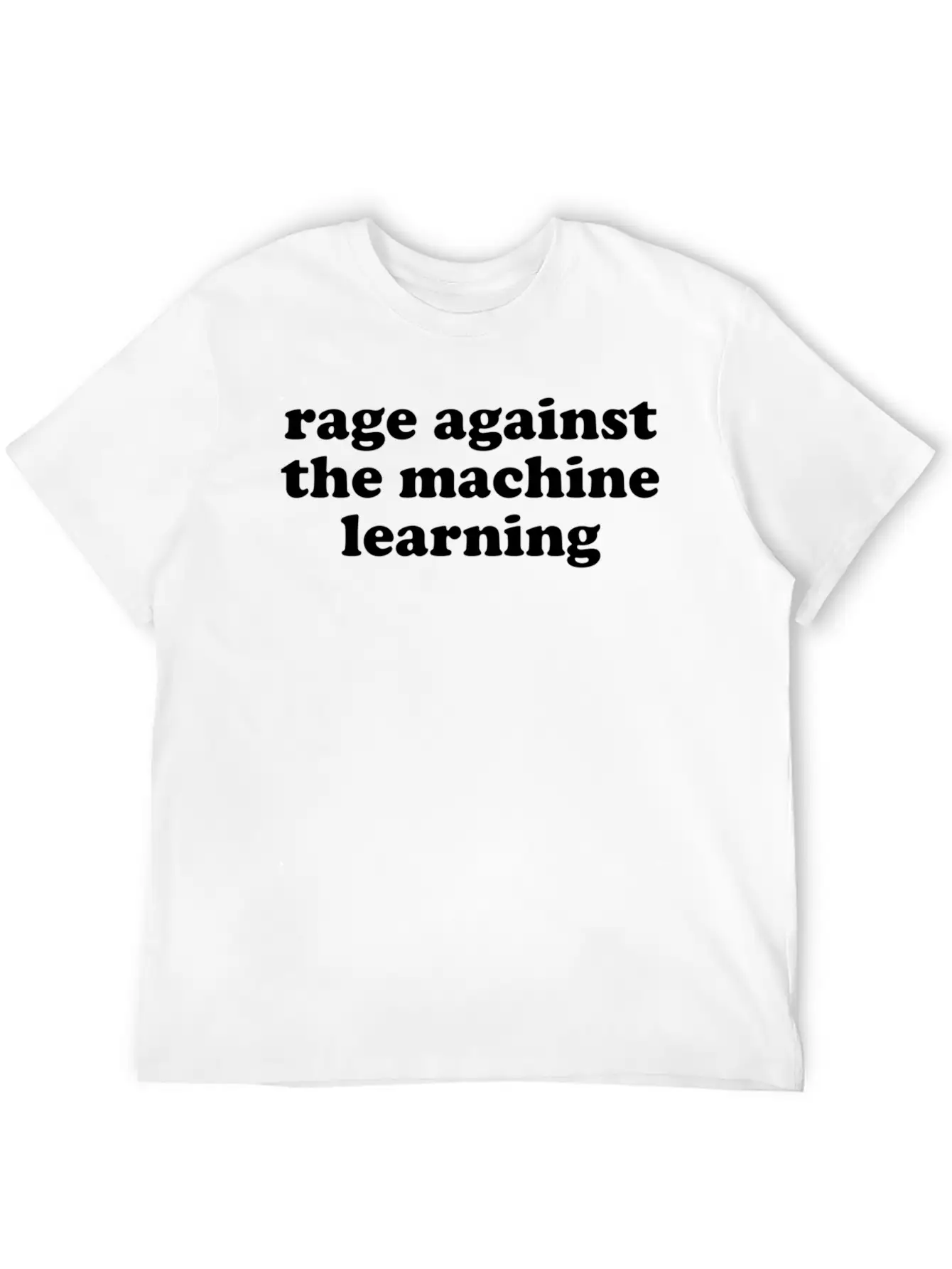 The Machine Learning Rage Against Stylish Everyday T-Shirt – Unisex Basic Cotton Tee
