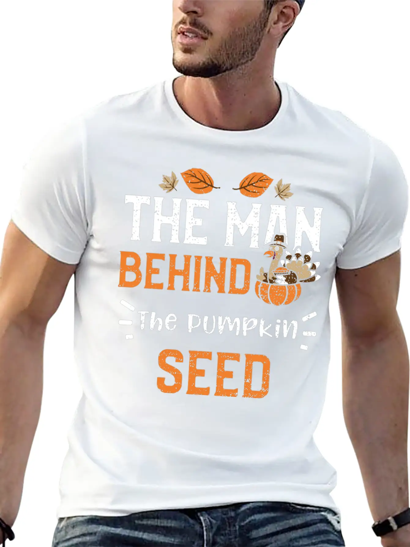 The Man Behind The Pumpkin Seed Soft Cotton Short Sleeve Tee – Unisex Wardrobe Staple