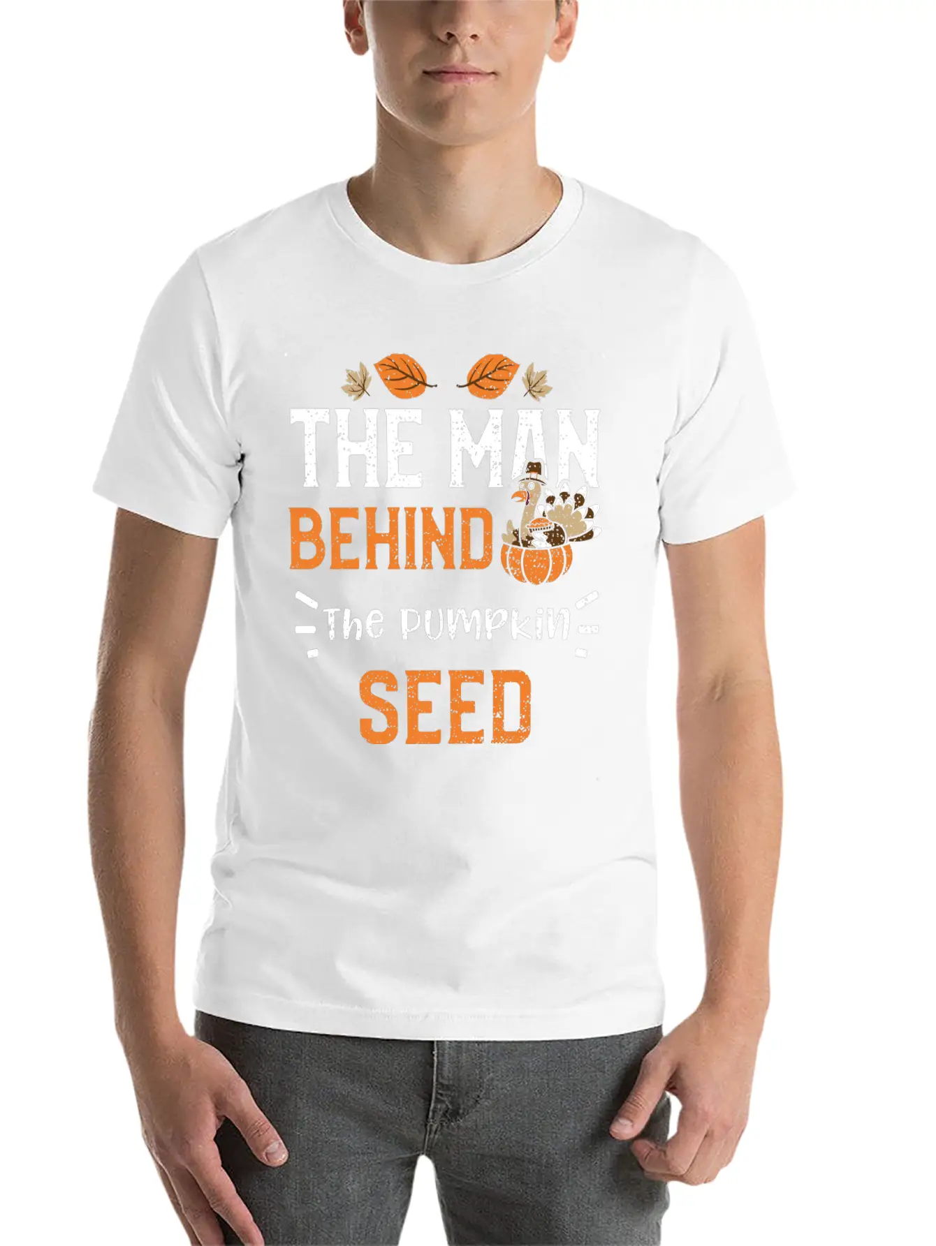 The Man Behind The Pumpkin Seed Soft Cotton Short Sleeve Tee – Unisex Wardrobe Staple