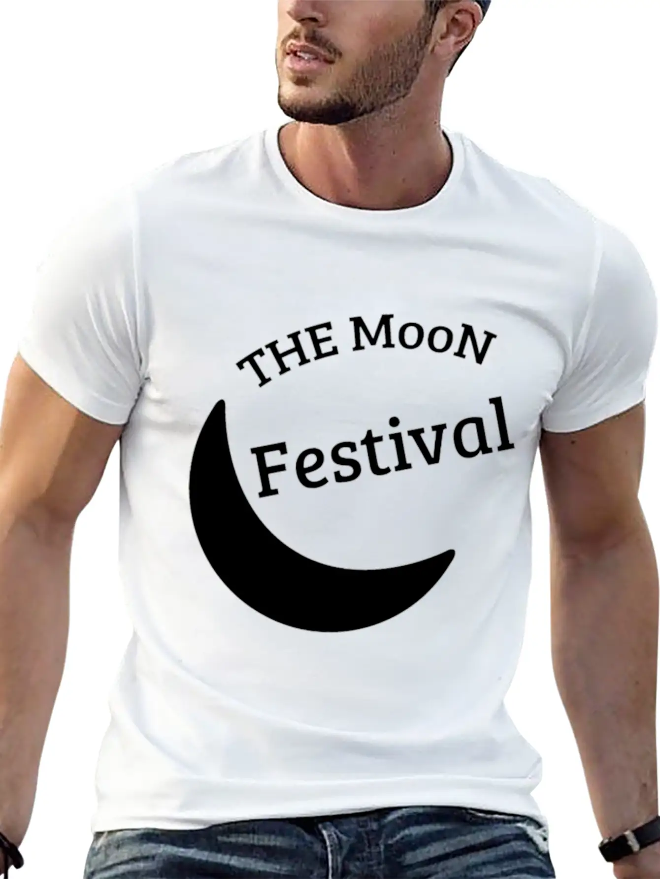 The Moon Festival Unisex Casual T-Shirt – Clean Design For Daily Comfort