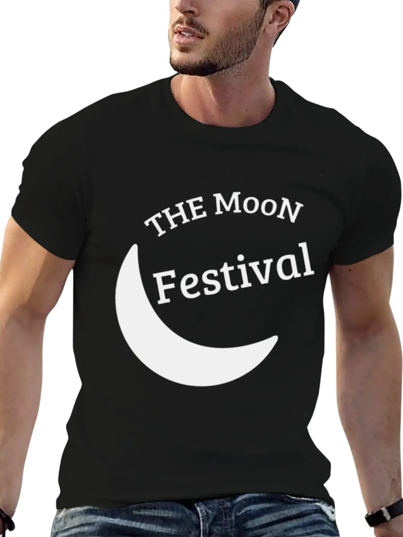 The Moon Festival Unisex Casual T-Shirt – Clean Design For Daily Comfort