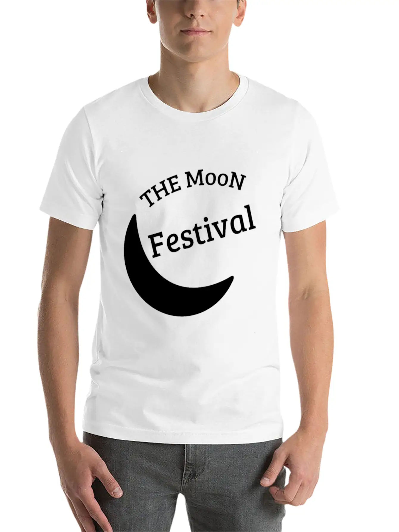The Moon Festival Unisex Casual T-Shirt – Clean Design For Daily Comfort