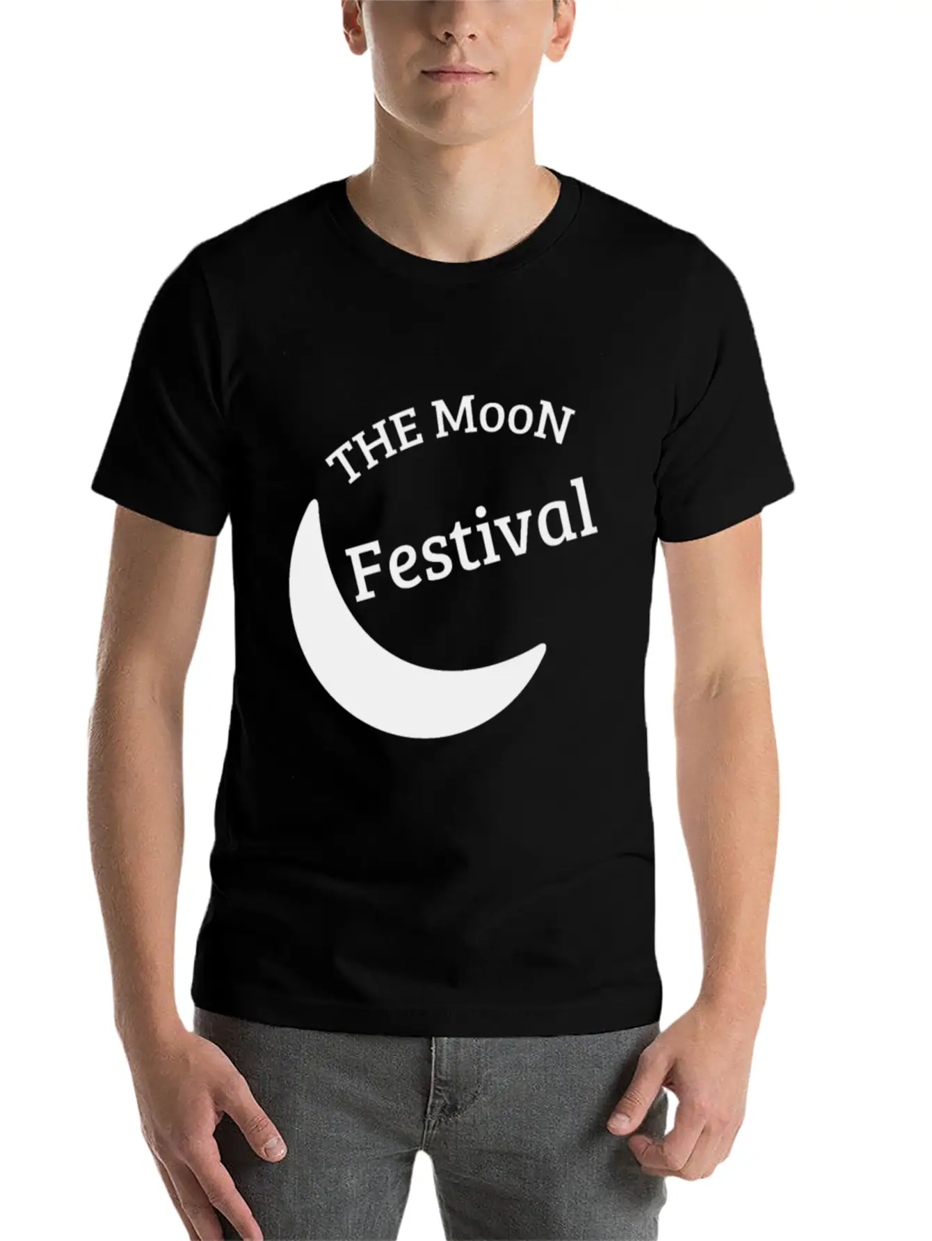 The Moon Festival Unisex Casual T-Shirt – Clean Design For Daily Comfort