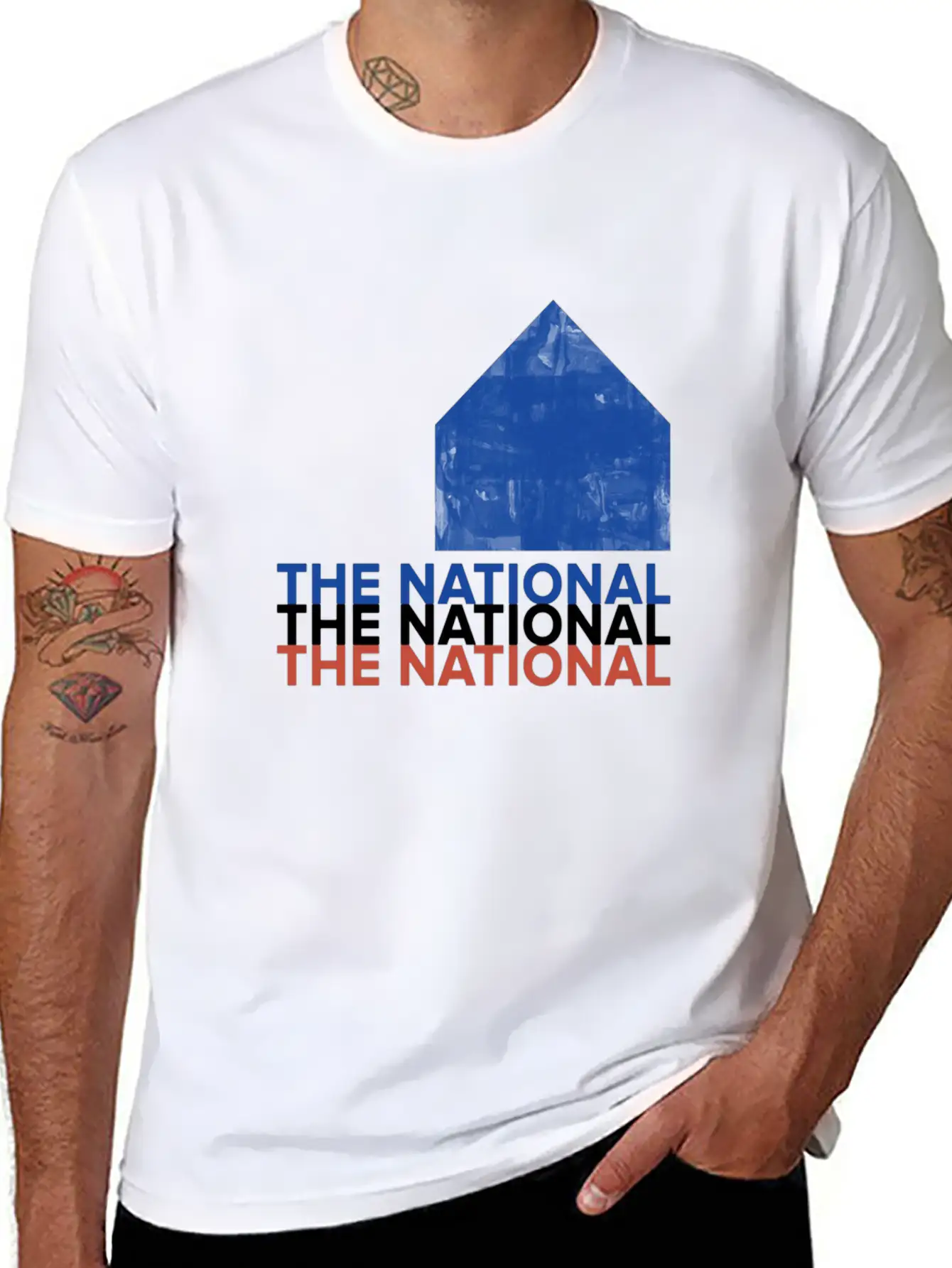 The National Band Lightweight Cotton T-Shirt – Daily Comfort Graphic Shirt