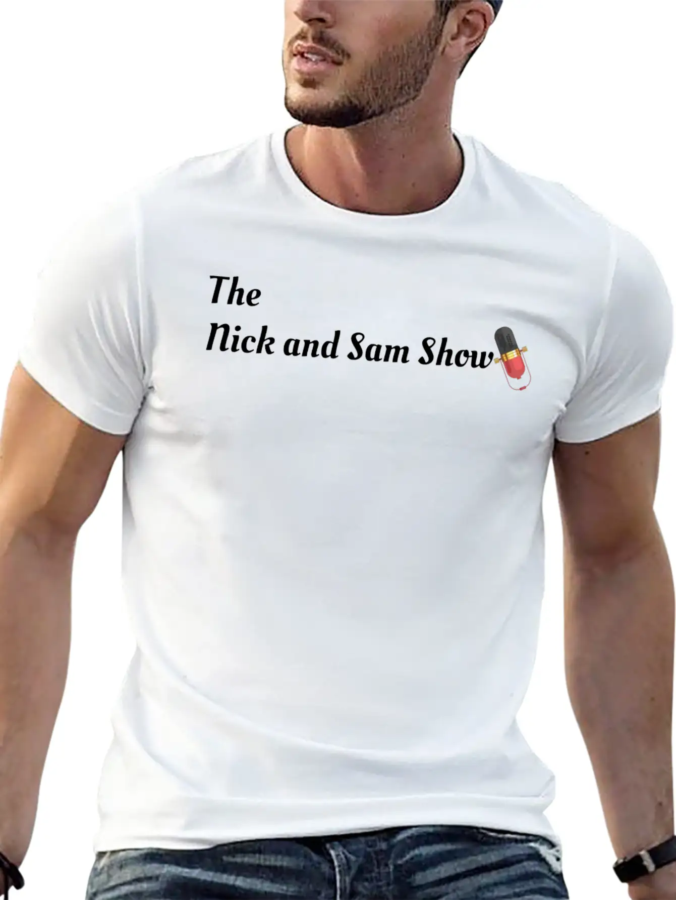 The Nick And Sam Show Lightweight Cotton T-Shirt – Daily Comfort Graphic Shirt