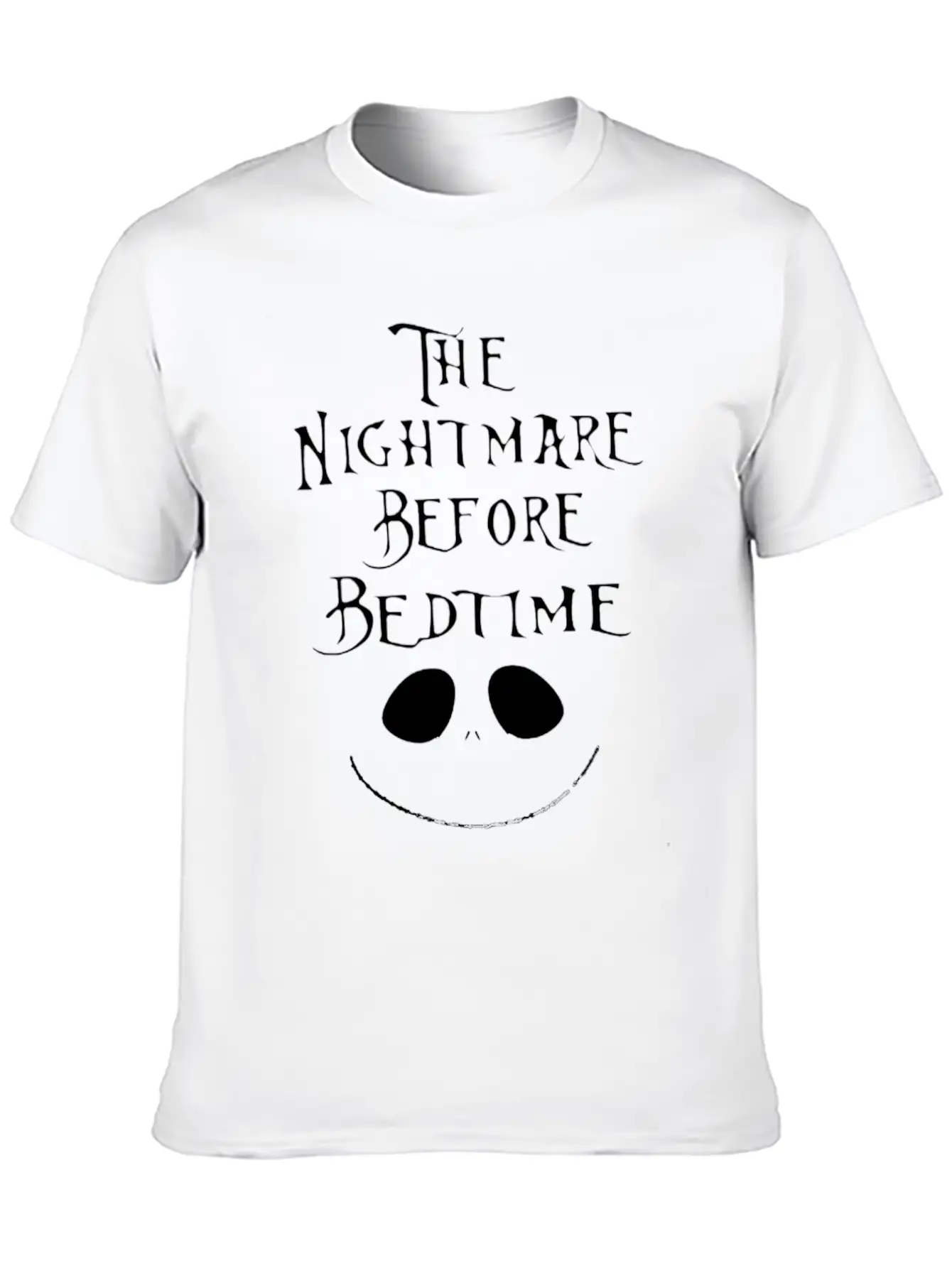 The Nightmare Before Bedtime Unisex Casual T-Shirt – Clean Design For Daily Comfort