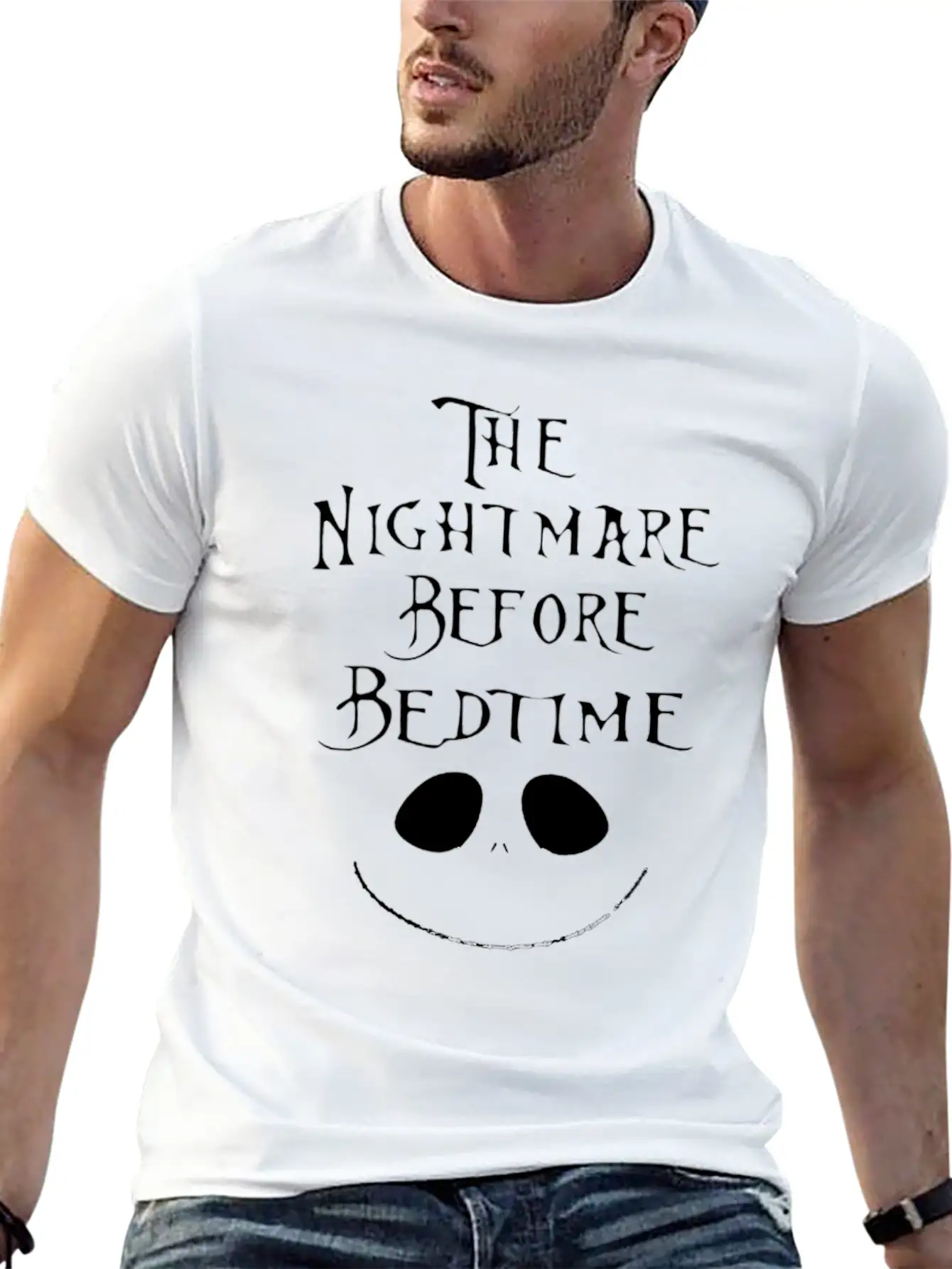 The Nightmare Before Bedtime Unisex Casual T-Shirt – Clean Design For Daily Comfort