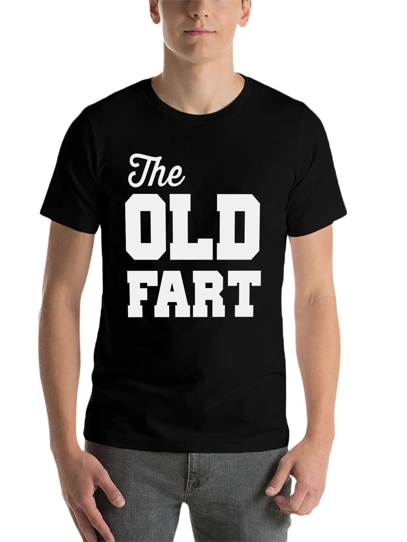 The Old Fart Modern Fit Casual T-Shirt ��� Clean And Versatile Design