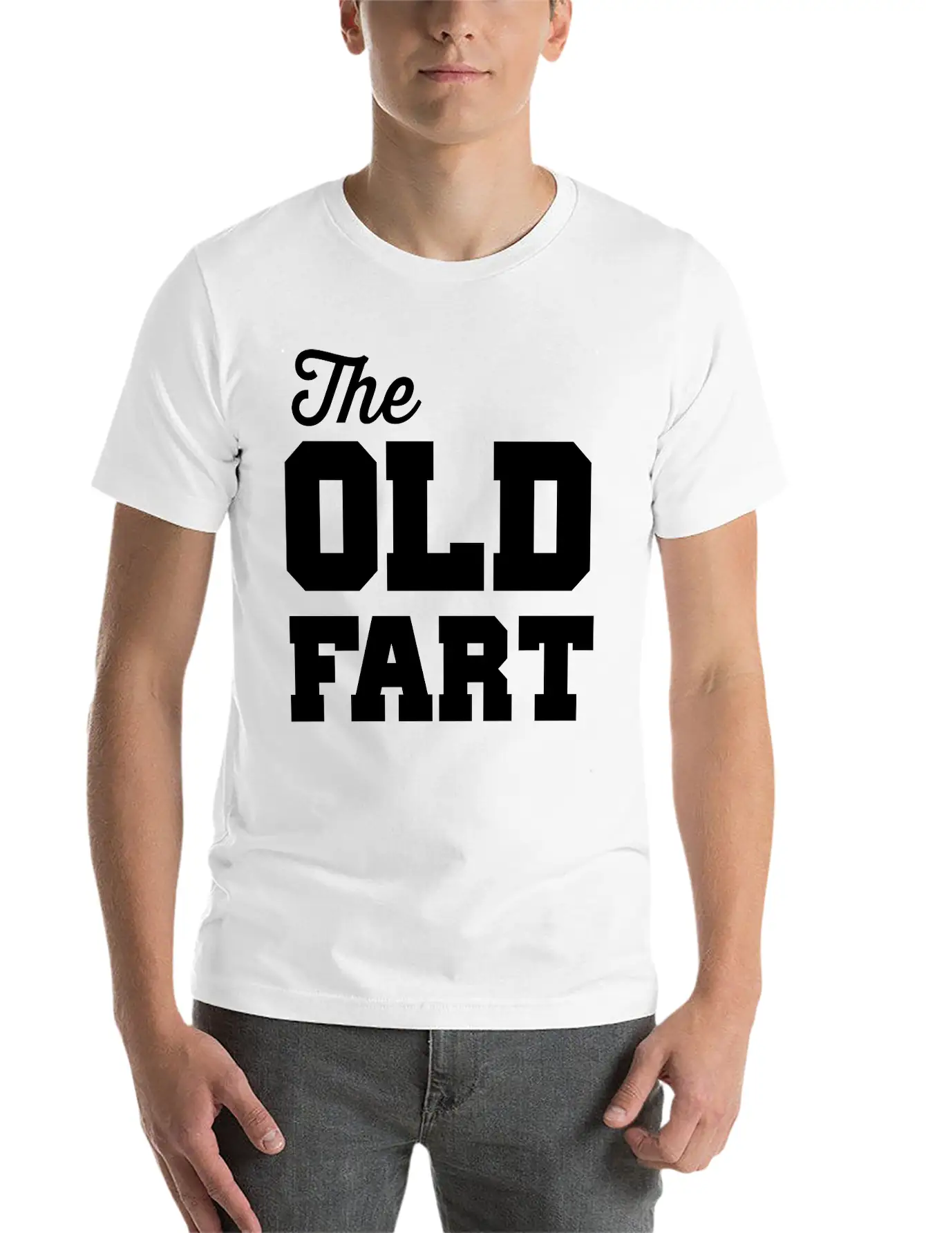 The Old Fart Modern Fit Casual T-Shirt ��� Clean And Versatile Design