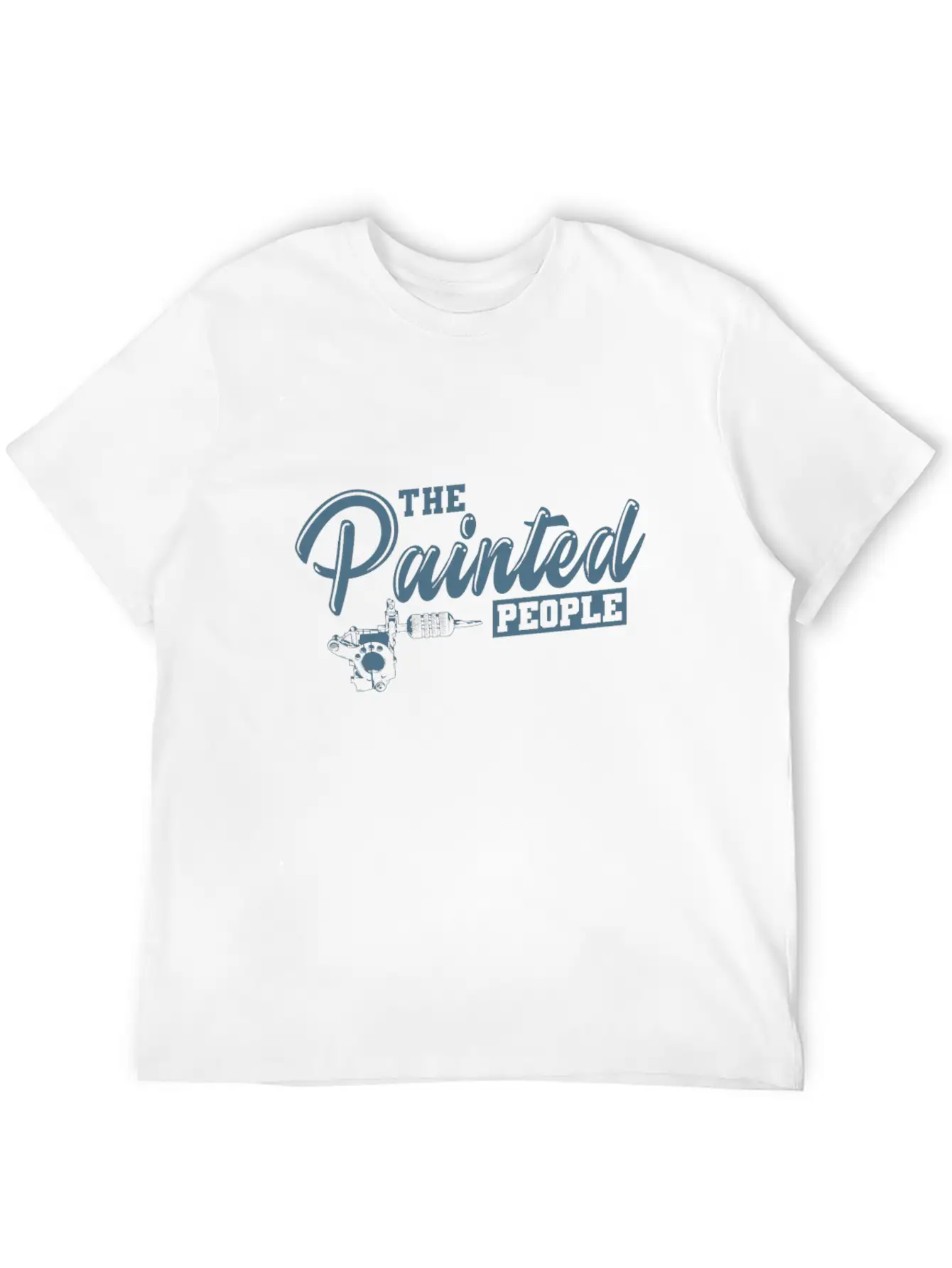 The Painted People Tattoo Color Lightweight Cotton T-Shirt – Daily Comfort Graphic Shirt