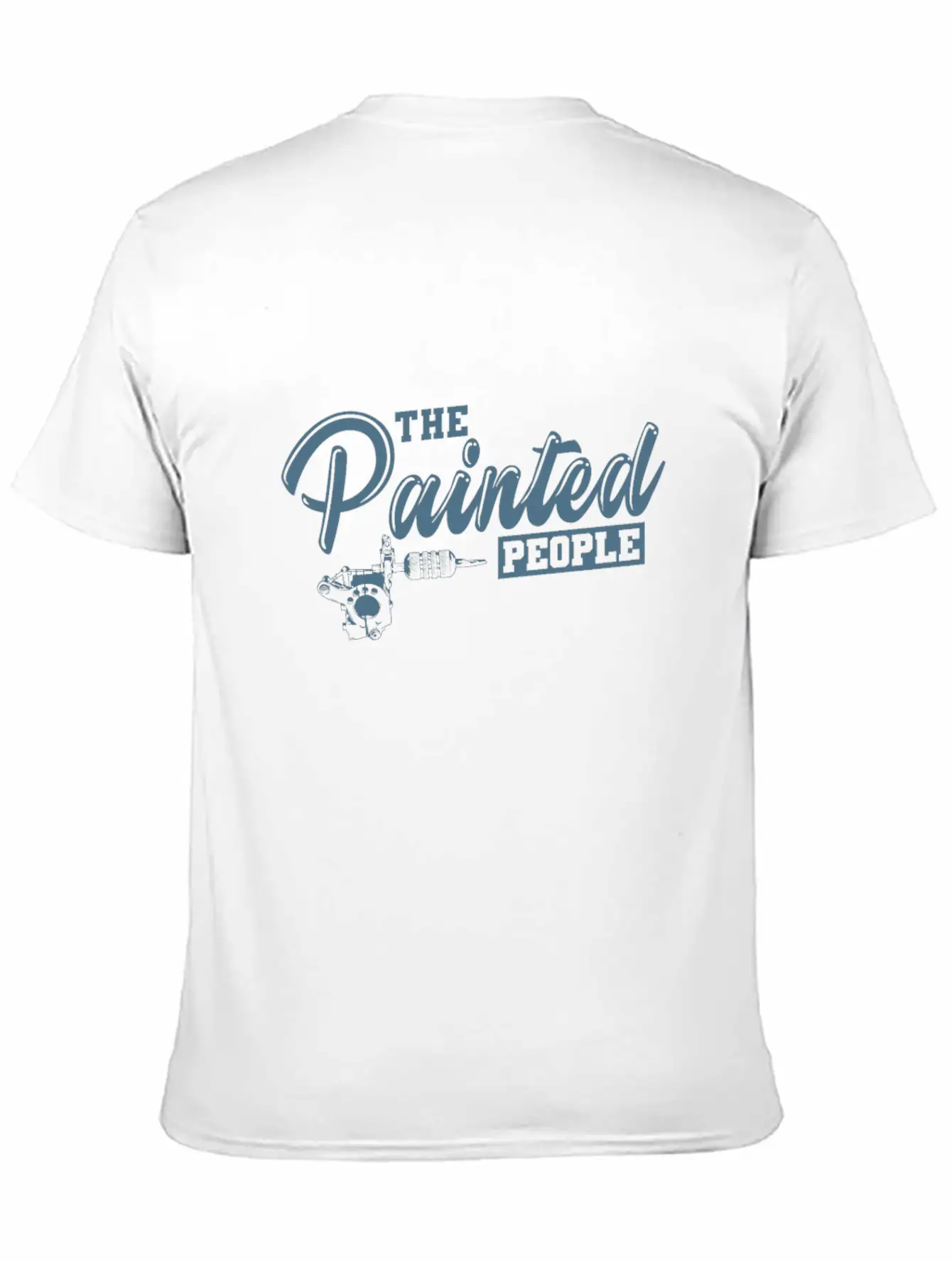 The Painted People Tattoo Color Lightweight Cotton T-Shirt – Daily Comfort Graphic Shirt