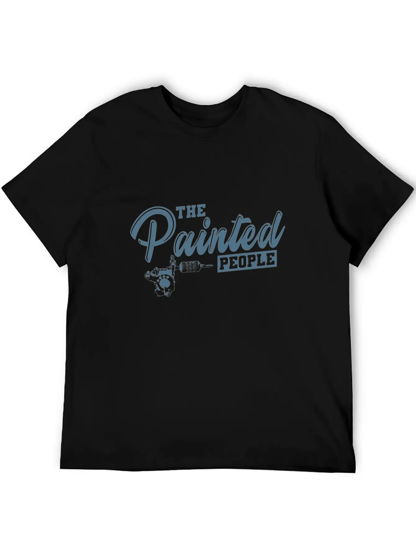 The Painted People Tattoo Color Lightweight Cotton T-Shirt – Daily Comfort Graphic Shirt