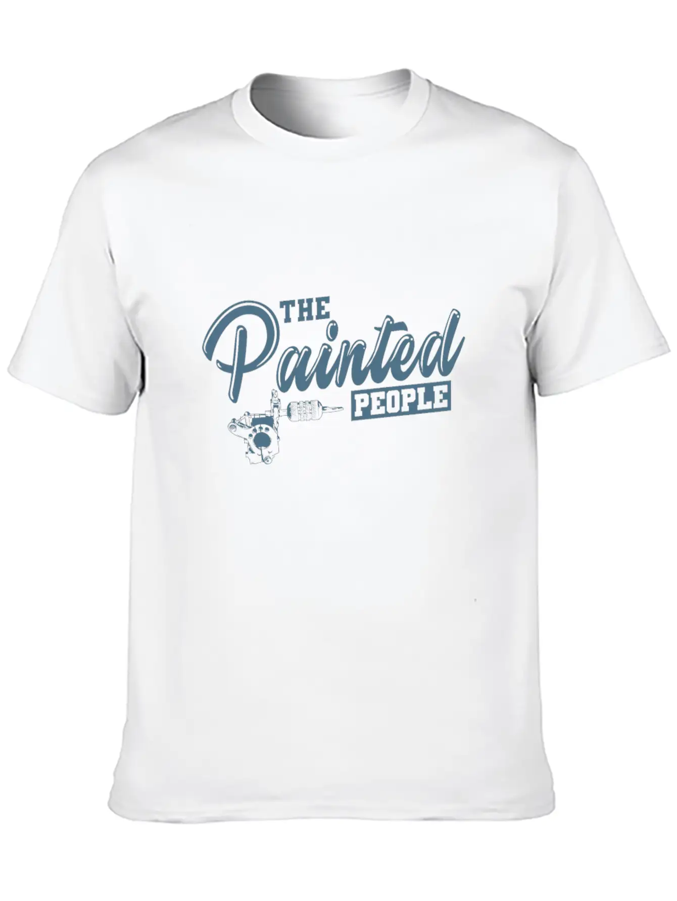 The Painted People Tattoo Color Lightweight Cotton T-Shirt – Daily Comfort Graphic Shirt
