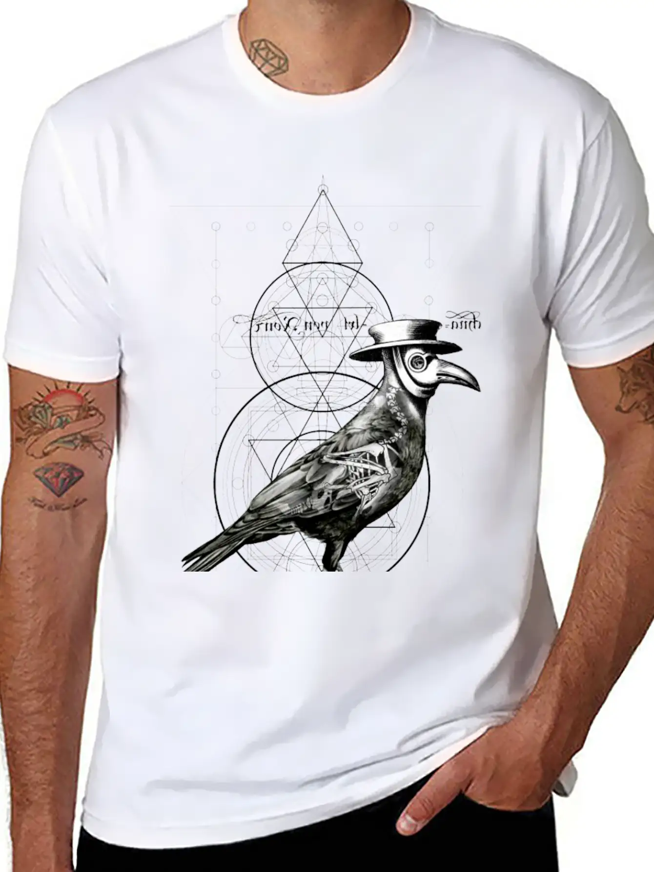 The Plague Raven Soft Cotton Short Sleeve Tee – Unisex Wardrobe Staple