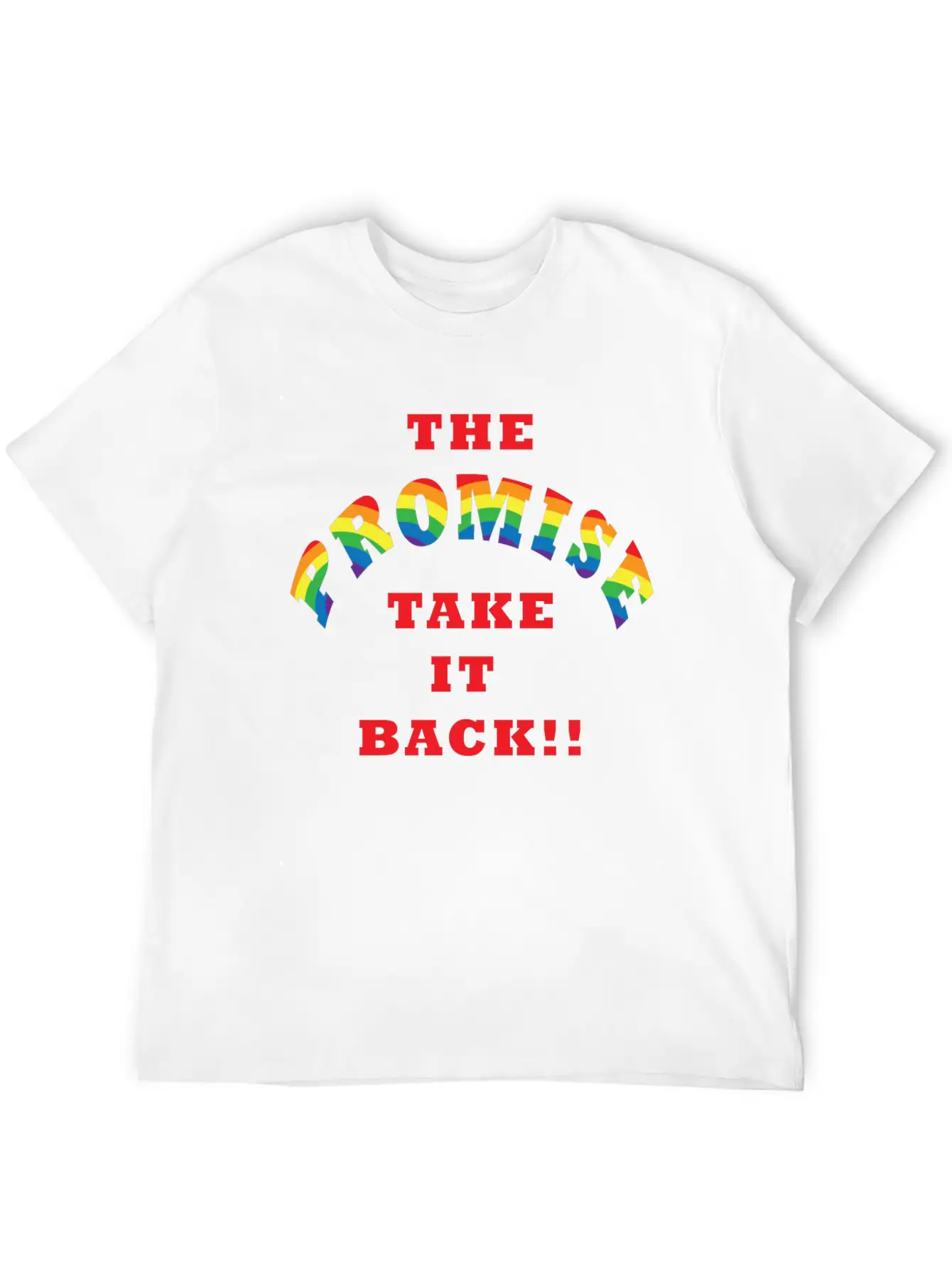 The Promise Take It Back Soft Cotton Short Sleeve Tee – Unisex Wardrobe Staple