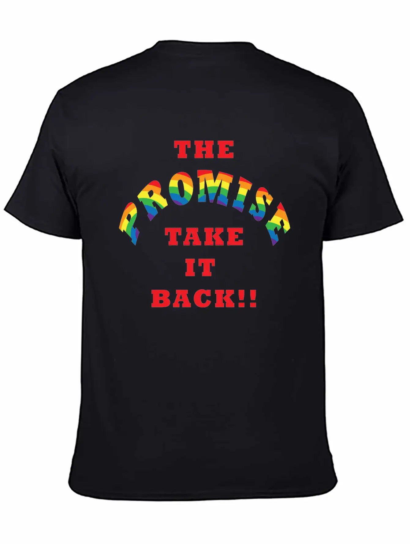 The Promise Take It Back Soft Cotton Short Sleeve Tee – Unisex Wardrobe Staple