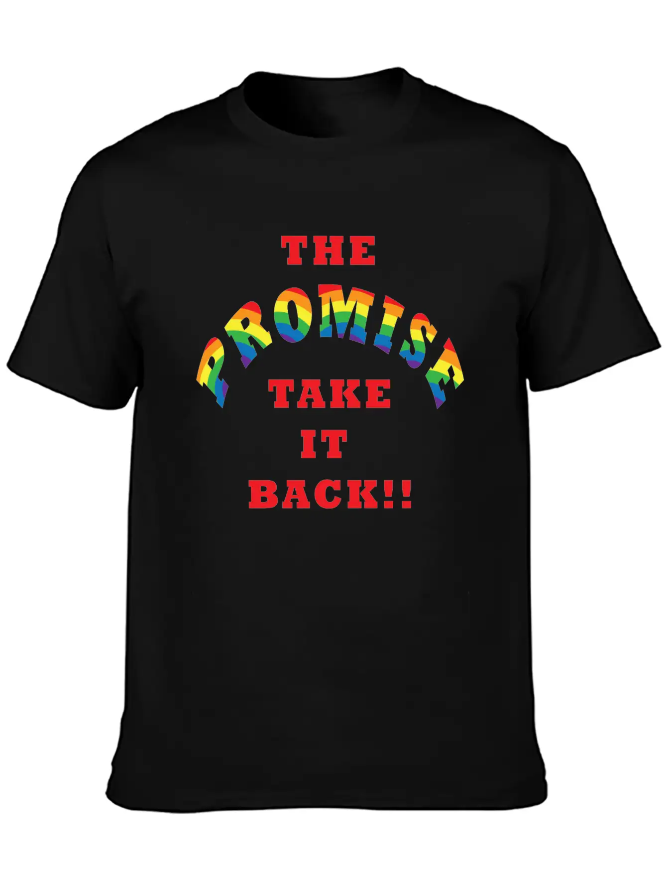 The Promise Take It Back Soft Cotton Short Sleeve Tee – Unisex Wardrobe Staple
