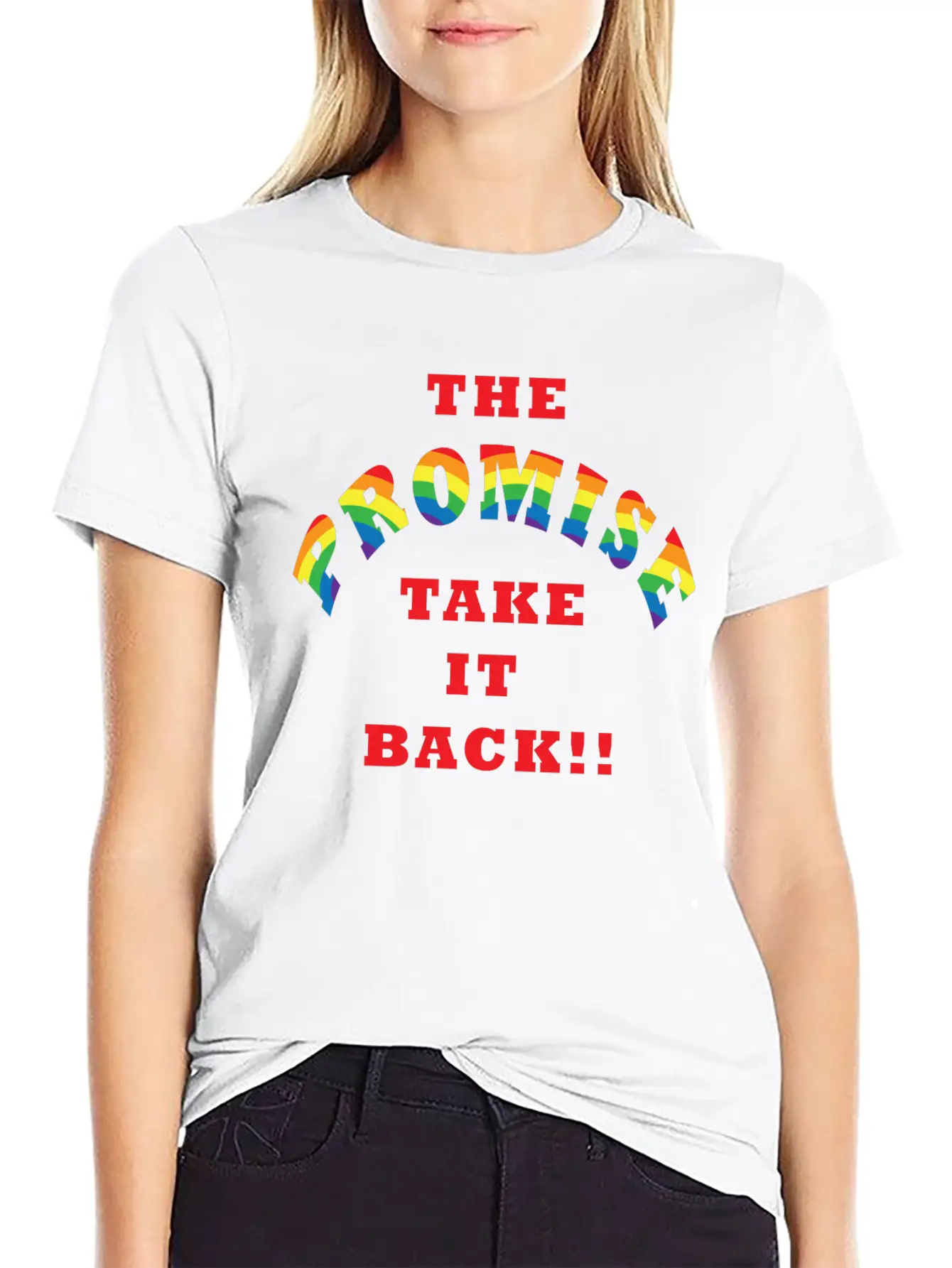 The Promise Take It Back Soft Cotton Short Sleeve Tee – Unisex Wardrobe Staple