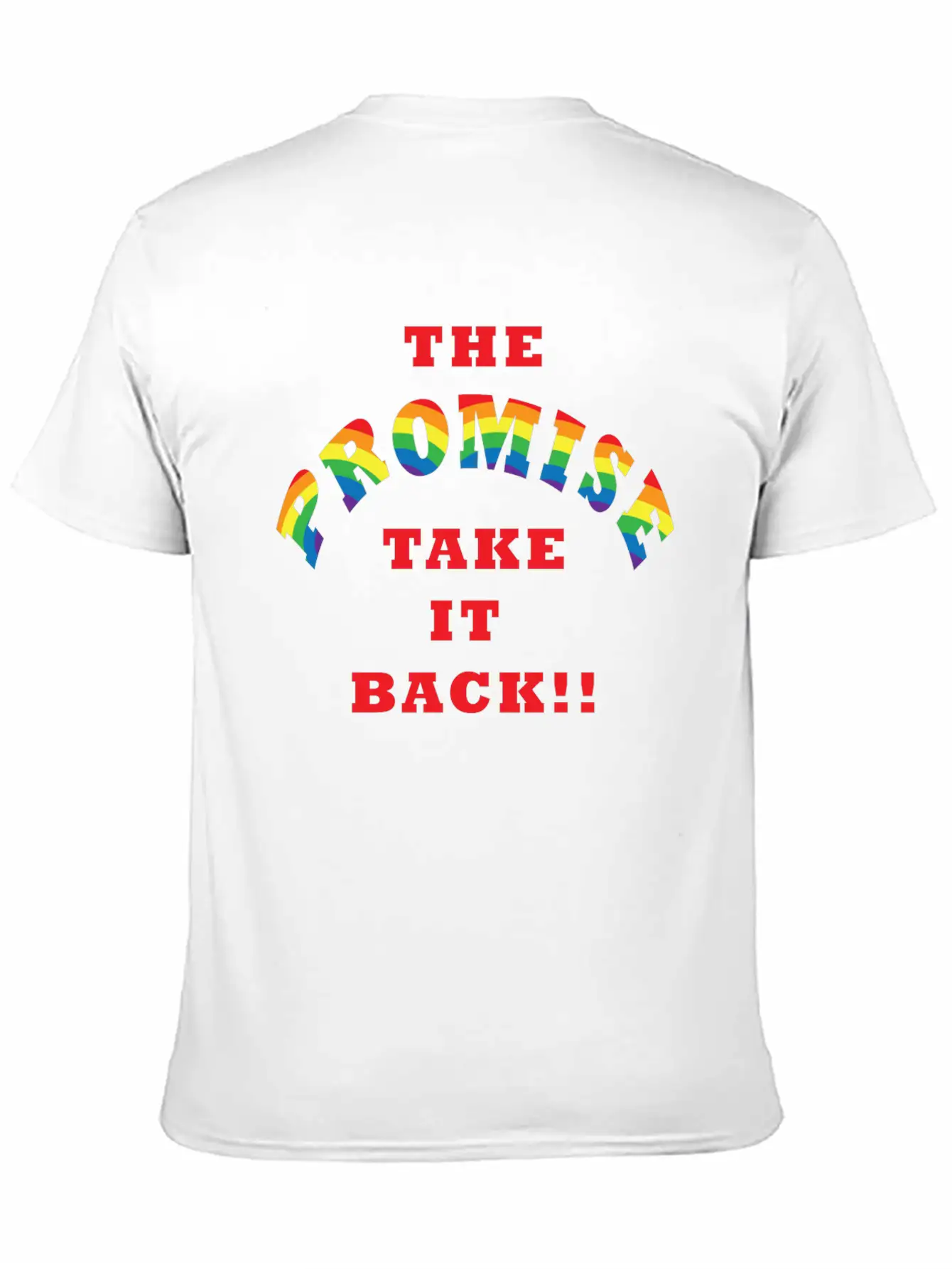 The Promise Take It Back Soft Cotton Short Sleeve Tee – Unisex Wardrobe Staple