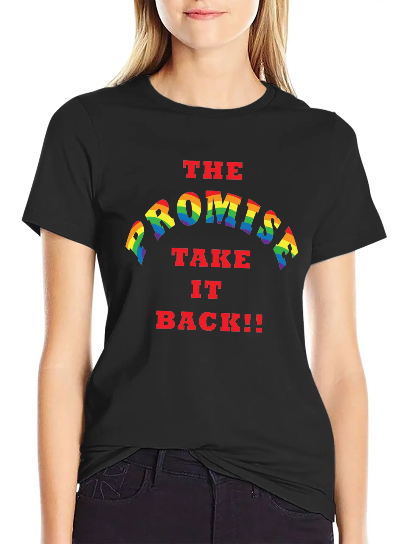 The Promise Take It Back Soft Cotton Short Sleeve Tee – Unisex Wardrobe Staple